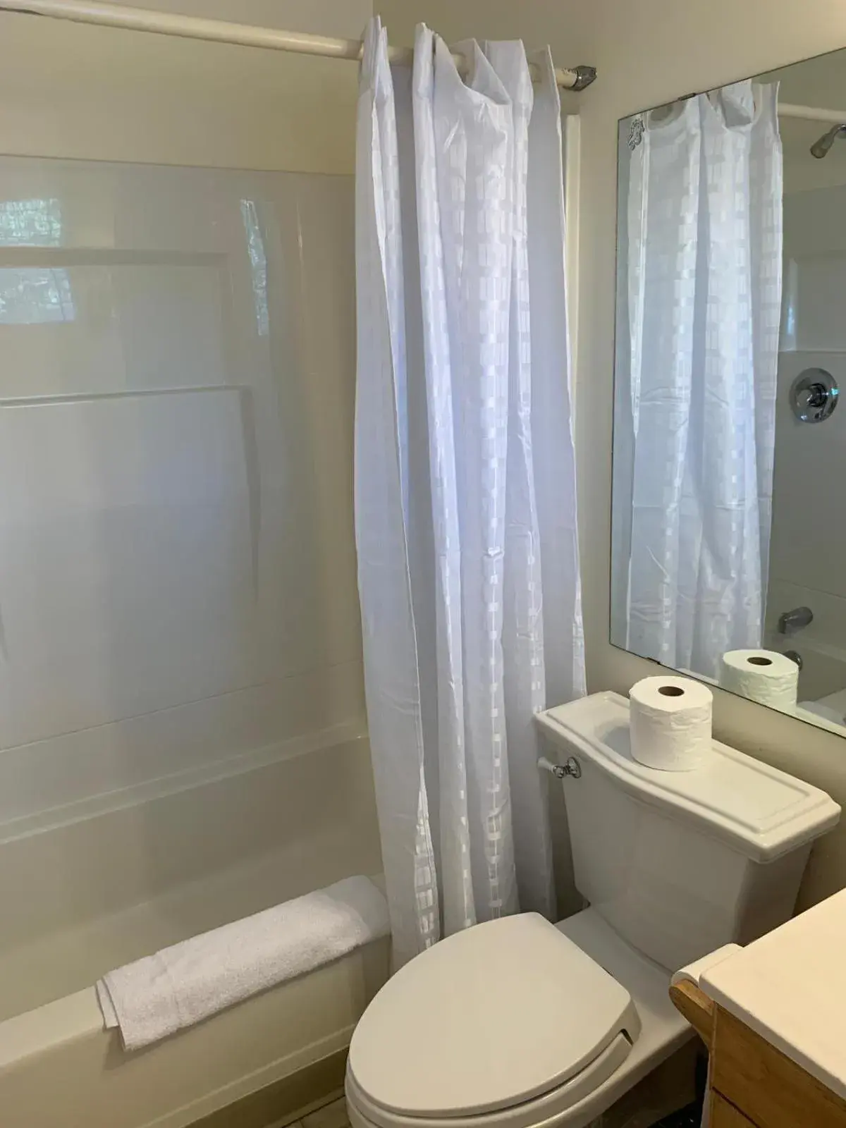 Shower, Bathroom in Algonquin Lakeside Inn
