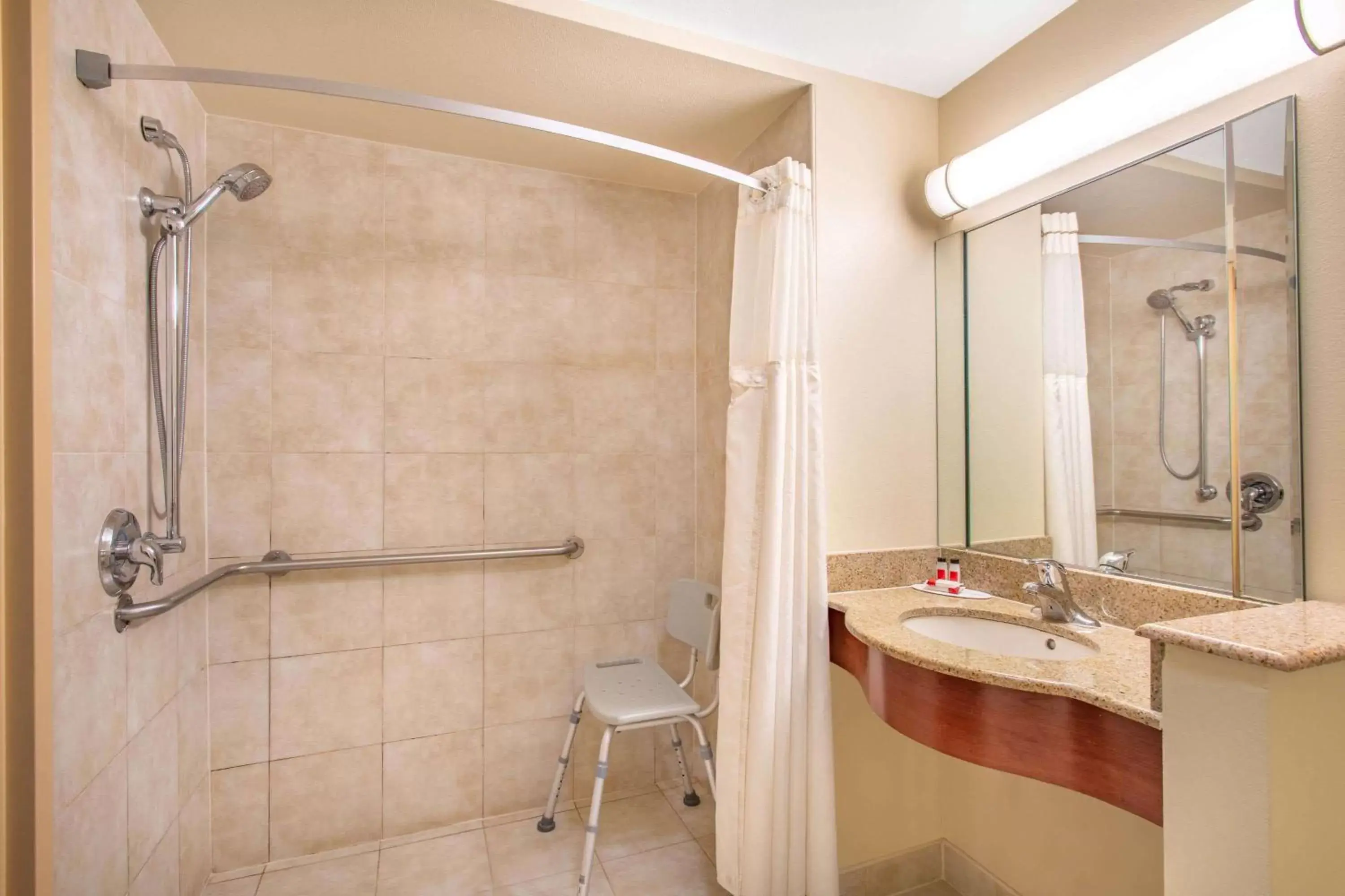 Shower, Bathroom in Days Inn by Wyndham Iselin / Woodbridge