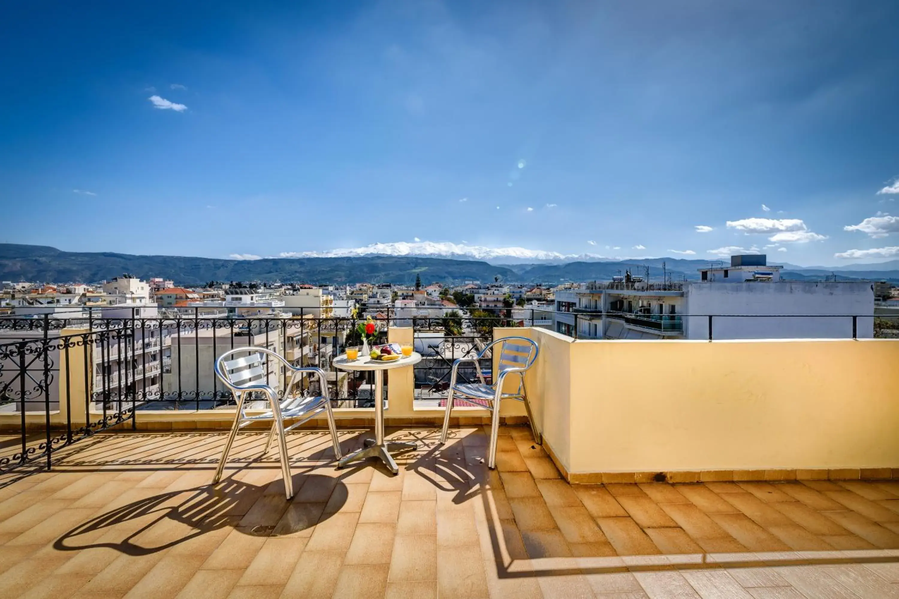 Balcony/Terrace in Nefeli Hotel