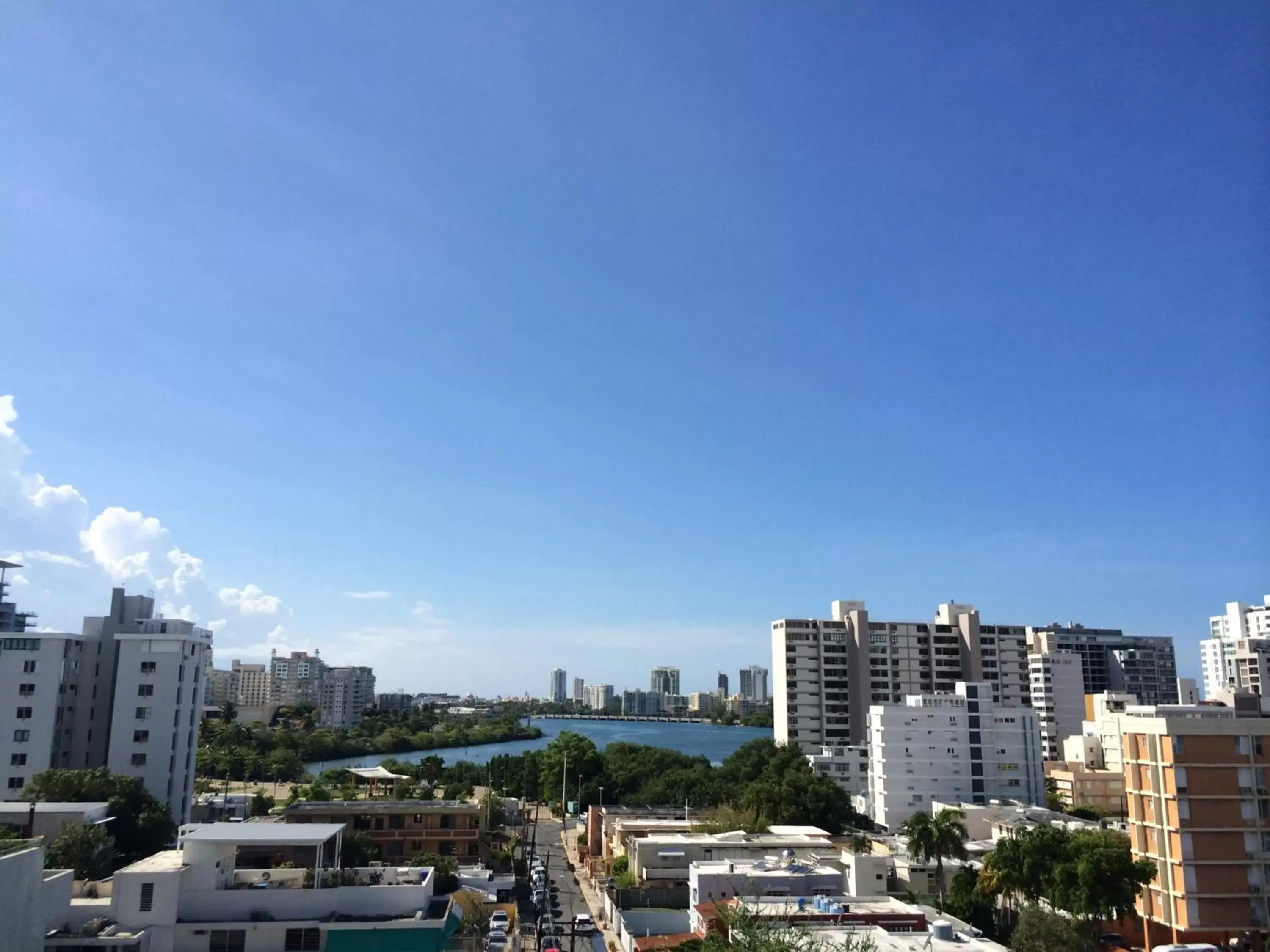 Lake view in The Wave Hotel Condado