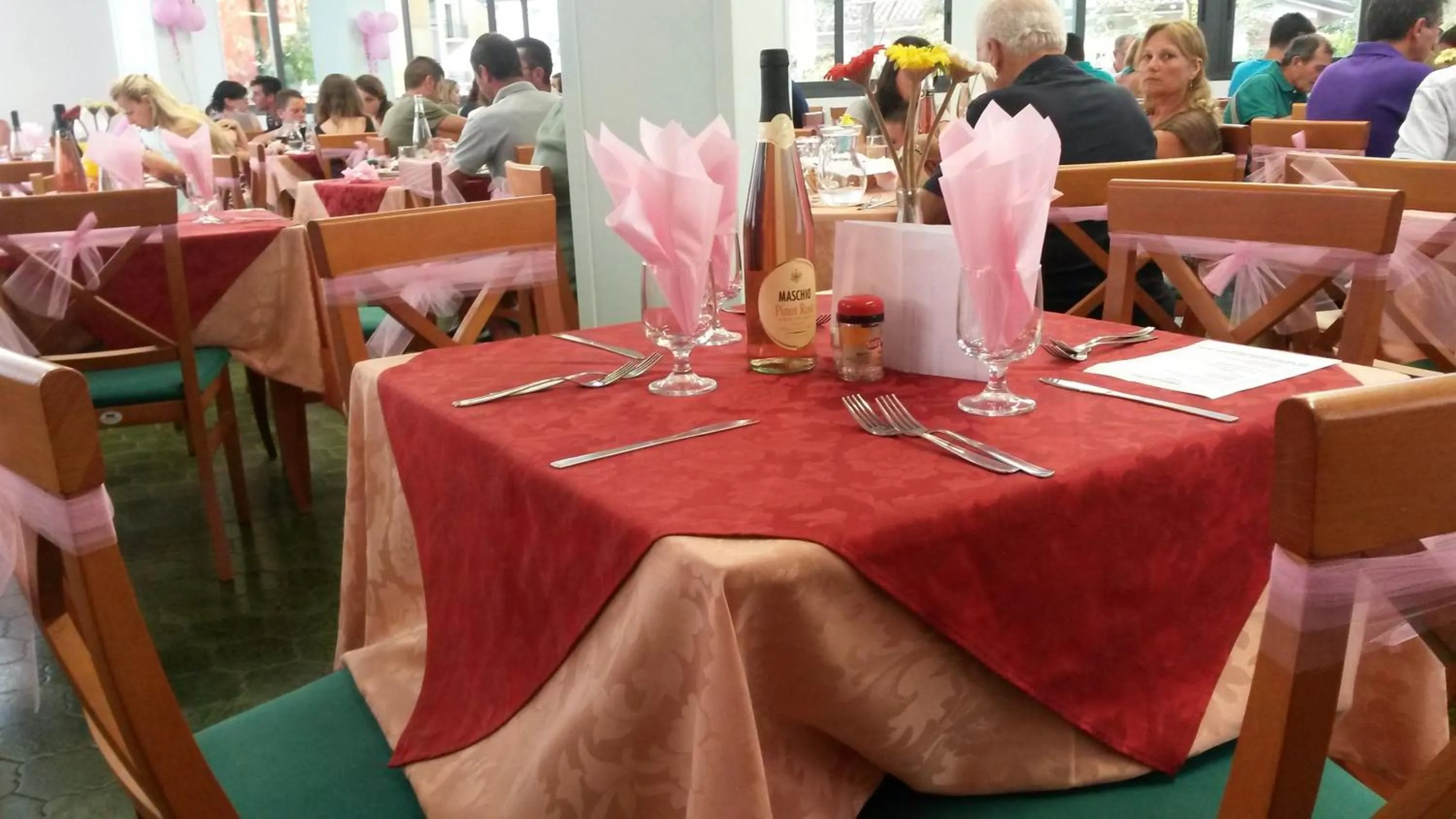 Restaurant/places to eat in Hotel Orchidea