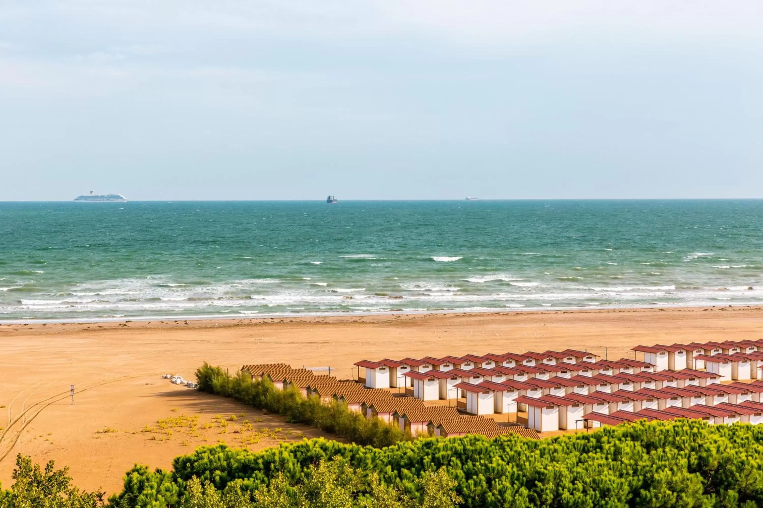 View (from property/room), Beach in Hotel & Residence Venezia 2000