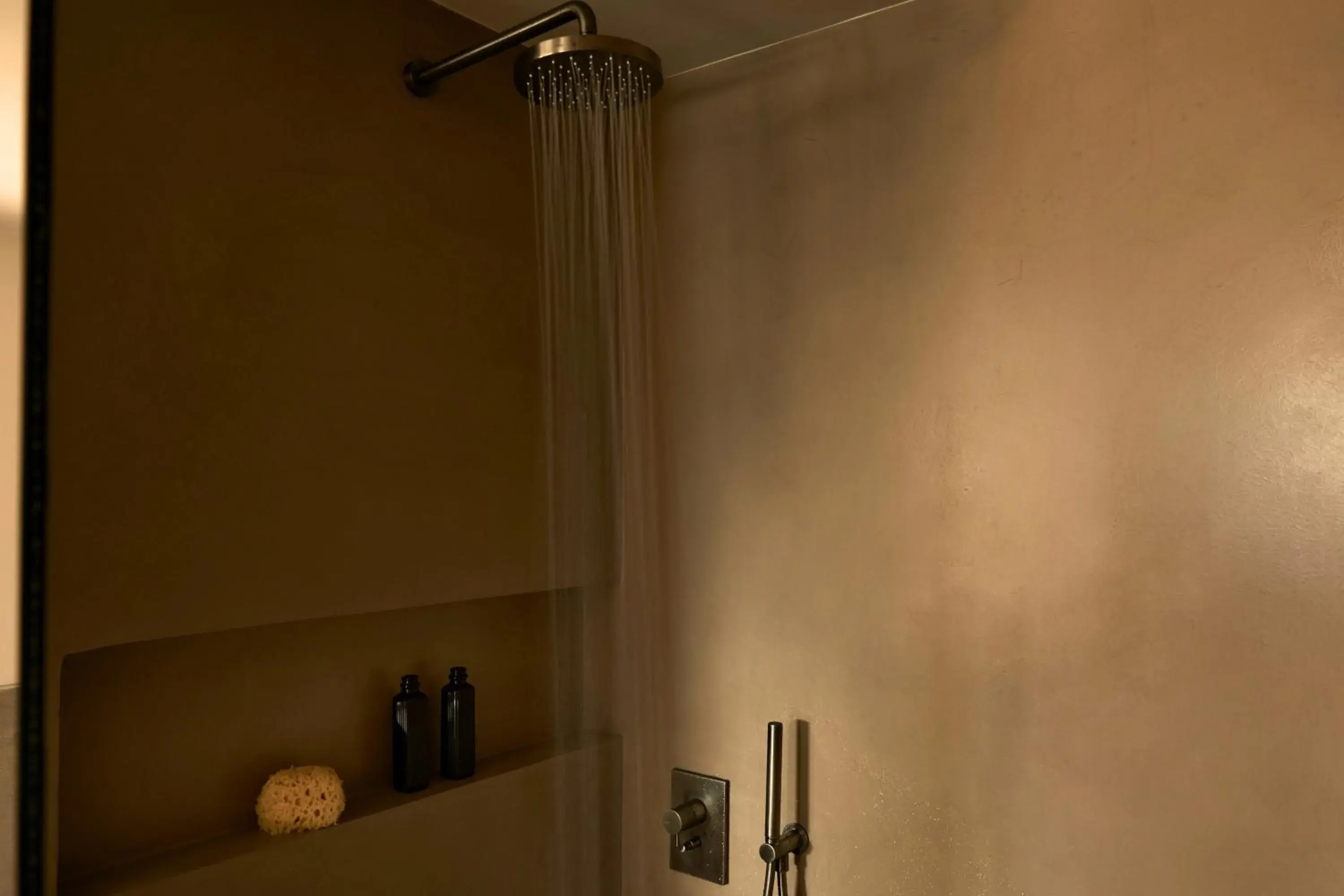 Shower, Bathroom in Minos Palace Hotel & Suites - Adults Only