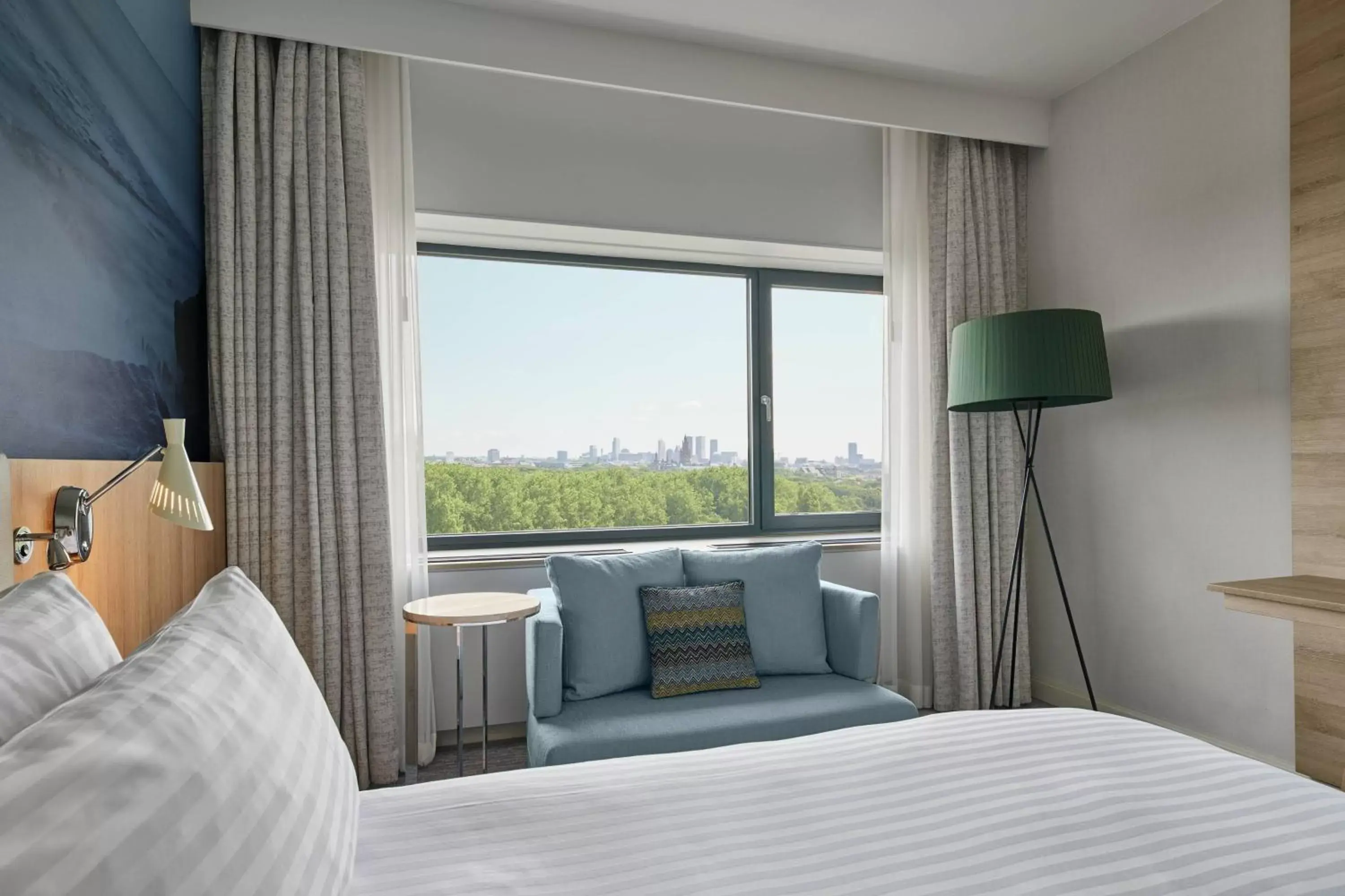 Photo of the whole room, Bed in Marriott Hotel The Hague