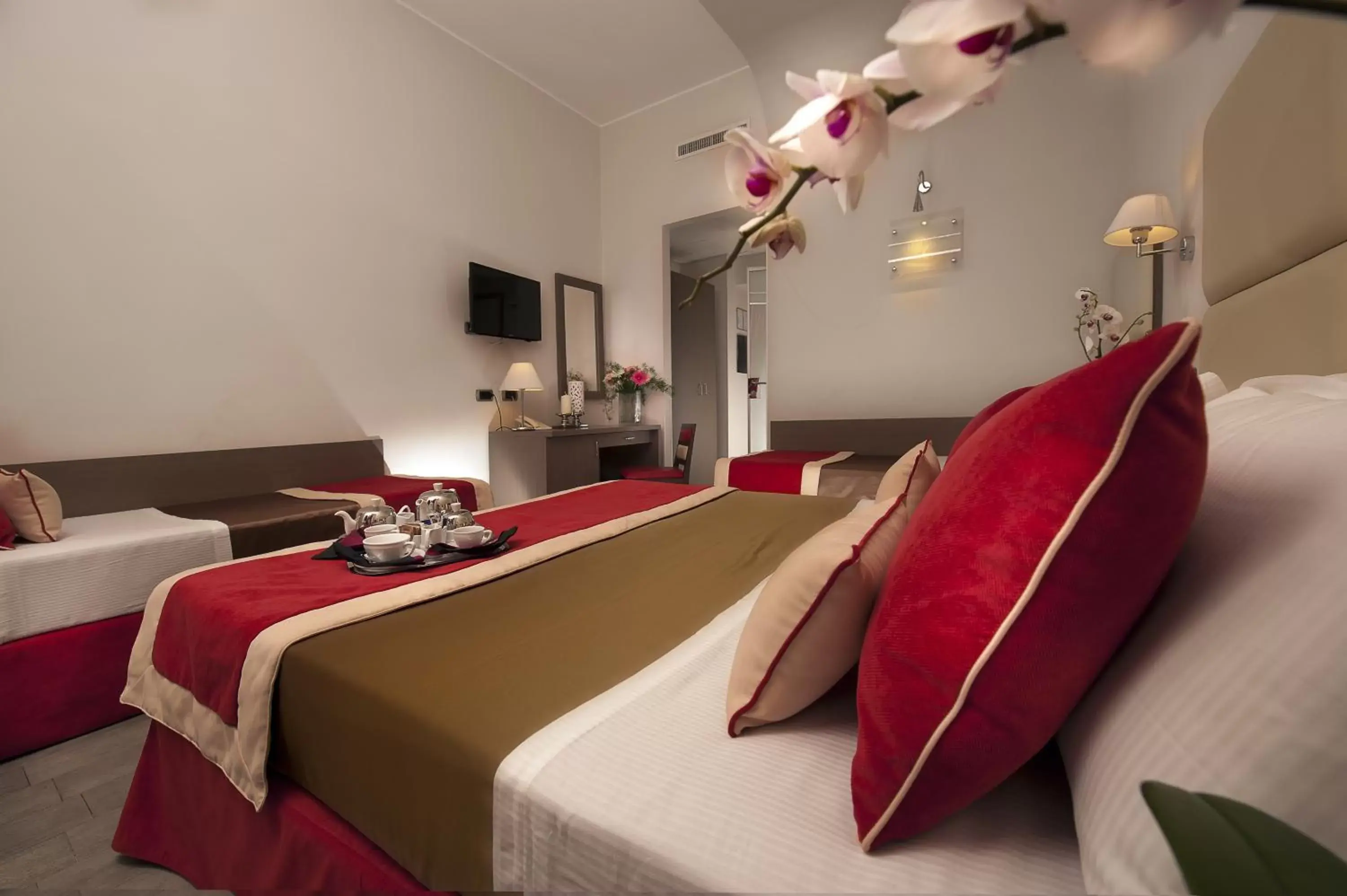 Bedroom, Bed in Demetra Hotel