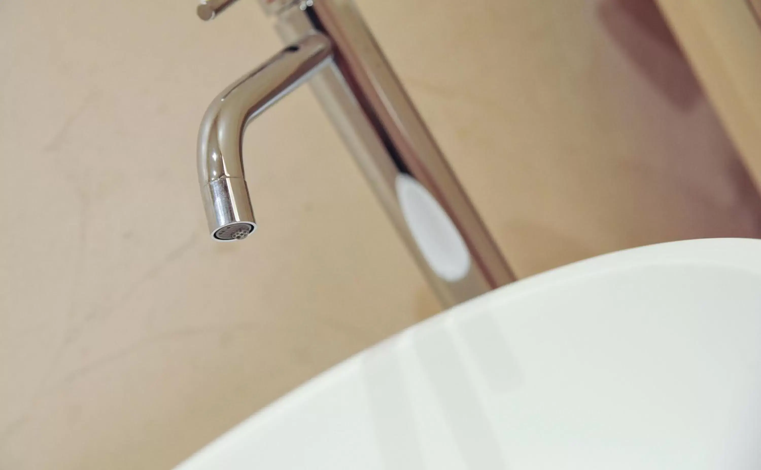 Decorative detail, Bathroom in Hotel Dori