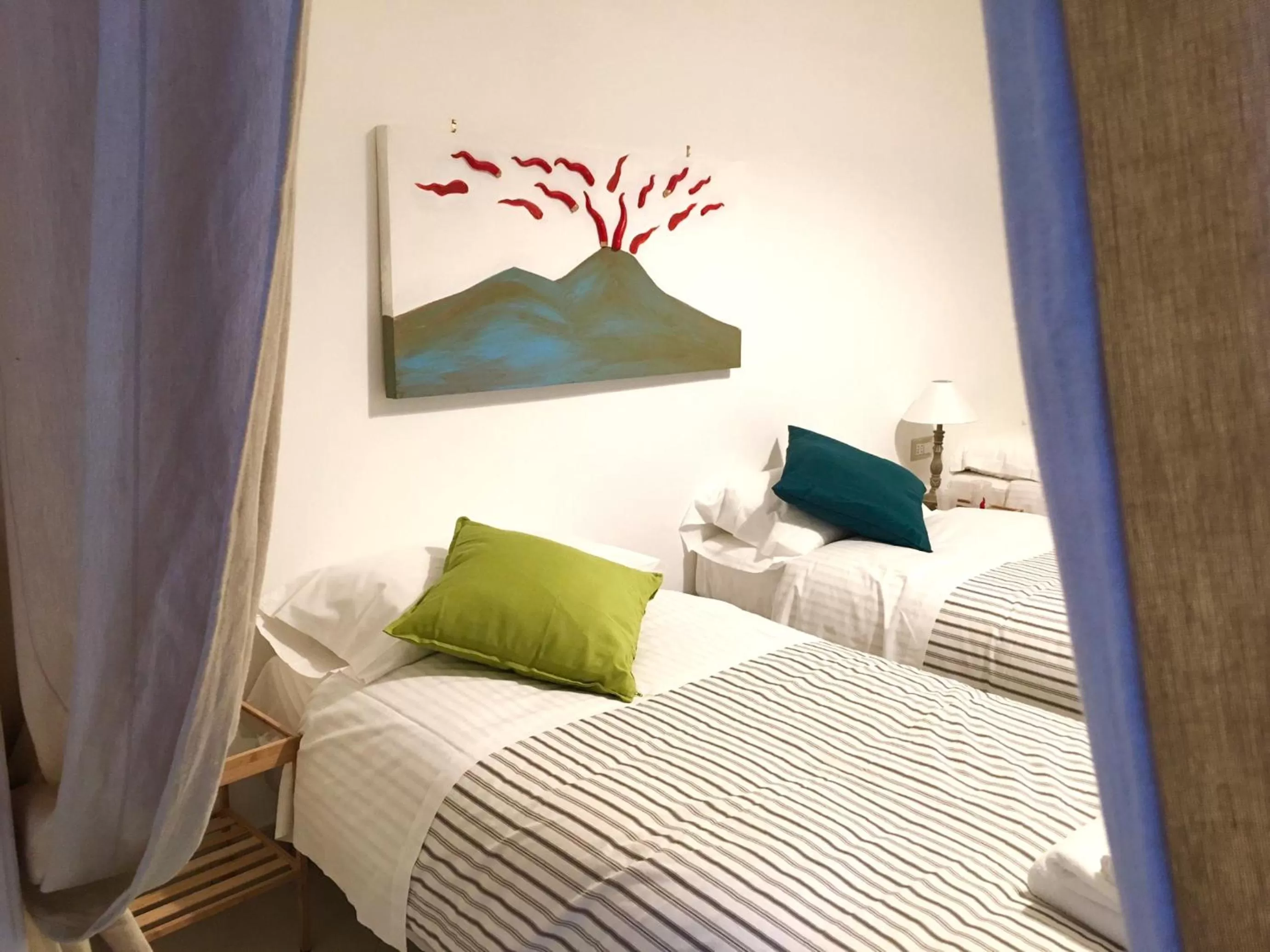 Decorative detail in B&B Arte e Musei