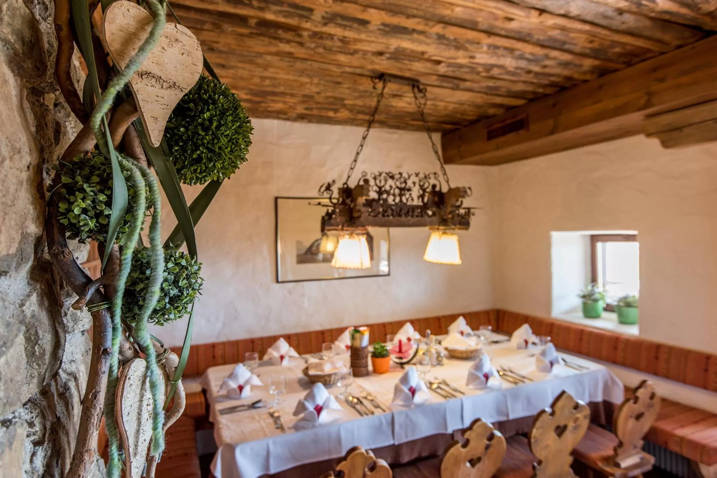 Restaurant/places to eat in Hotel Ansitz Kematen ***S