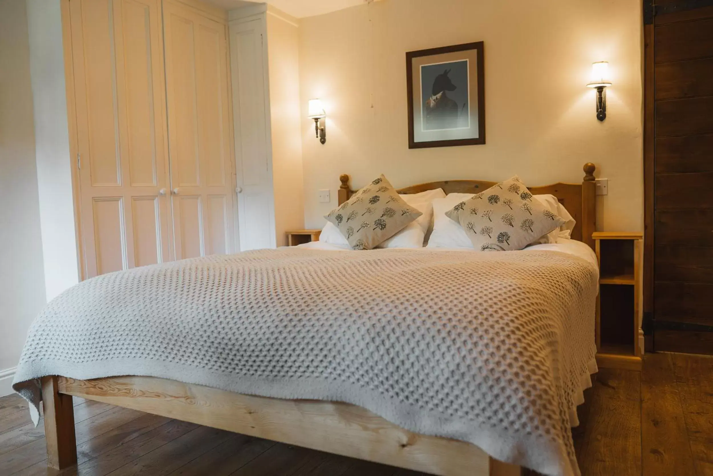 Bed in The Old Hall Inn