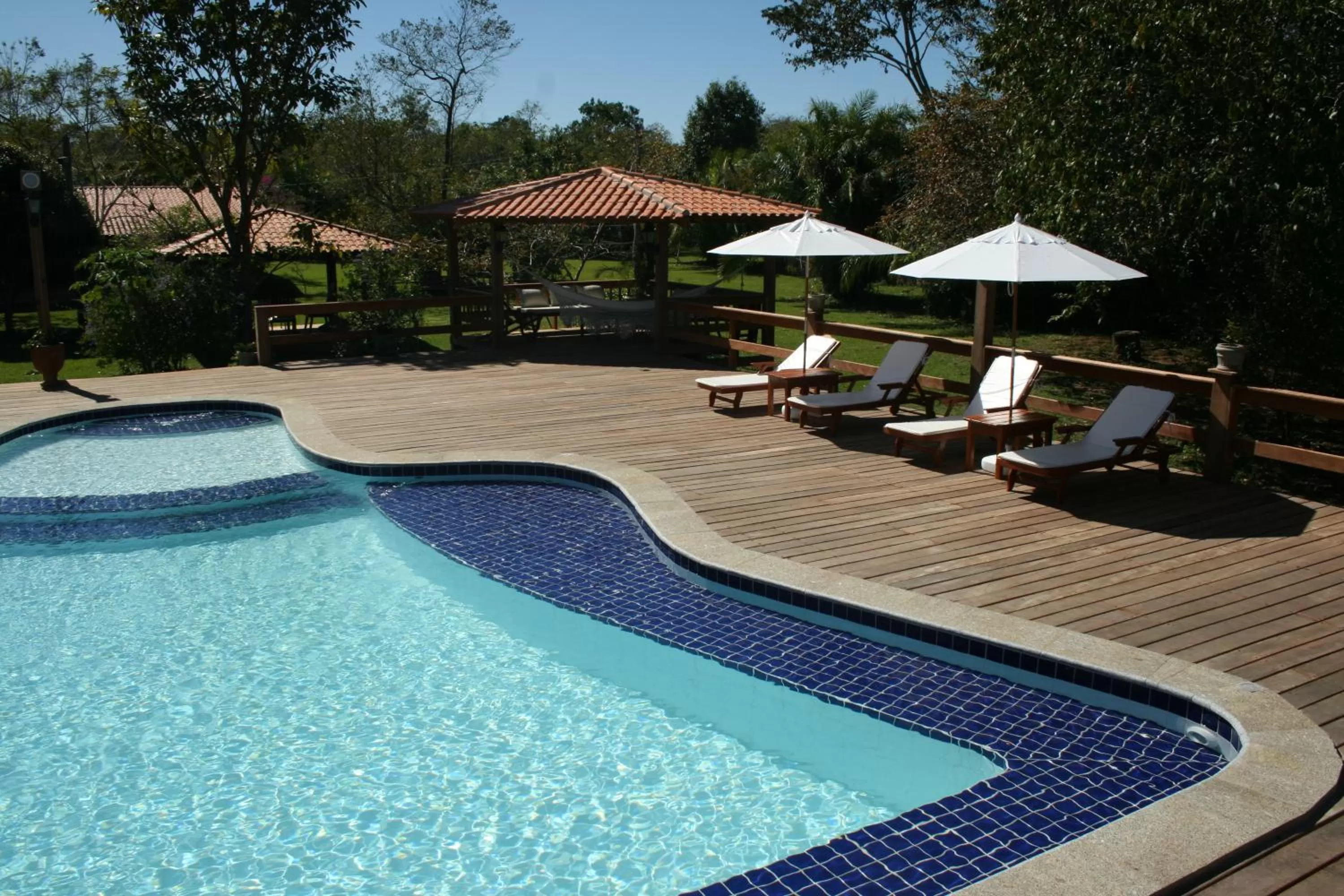 Swimming pool in Hotel Santa Esmeralda