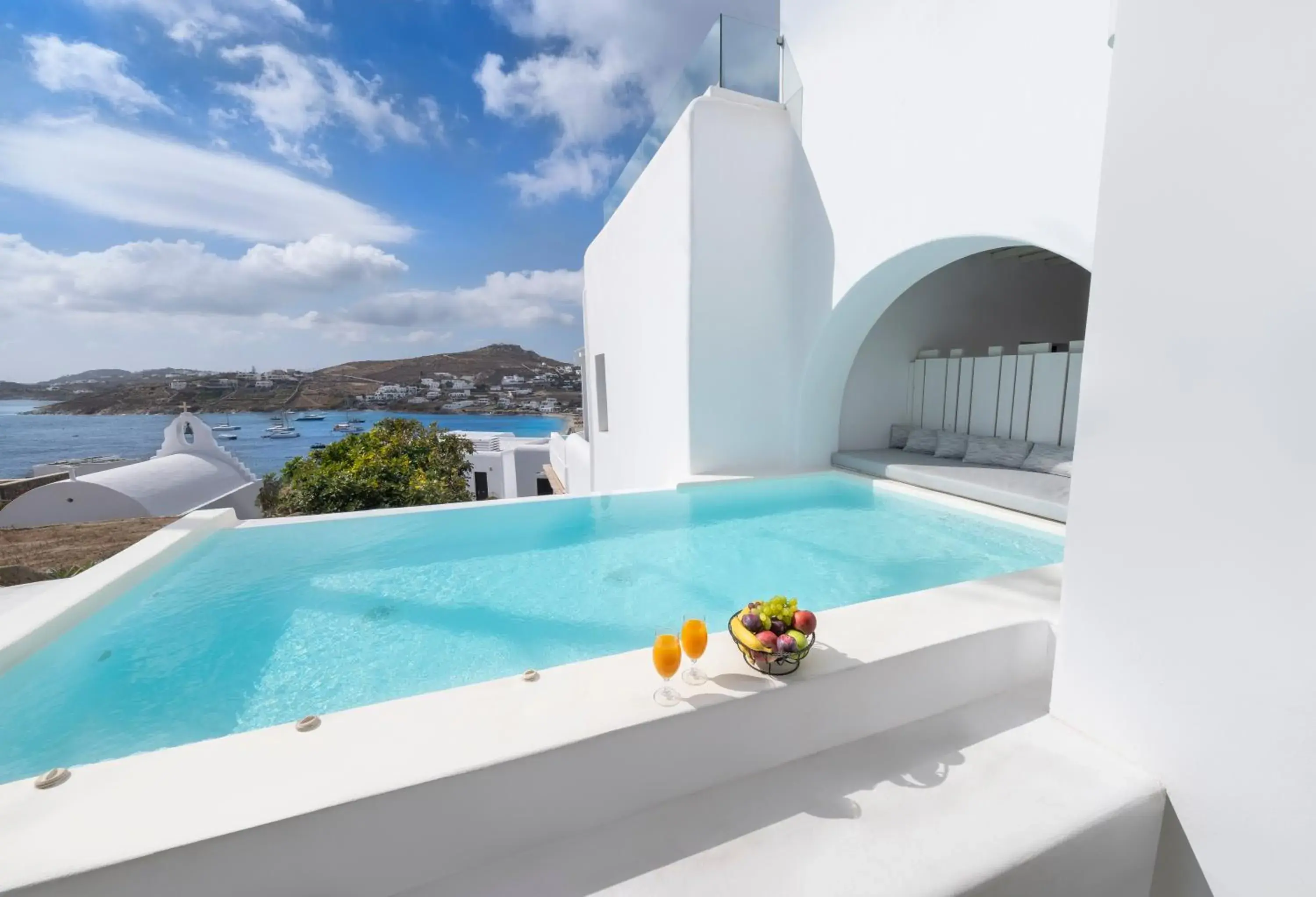 Swimming Pool in Deliades Mykonos