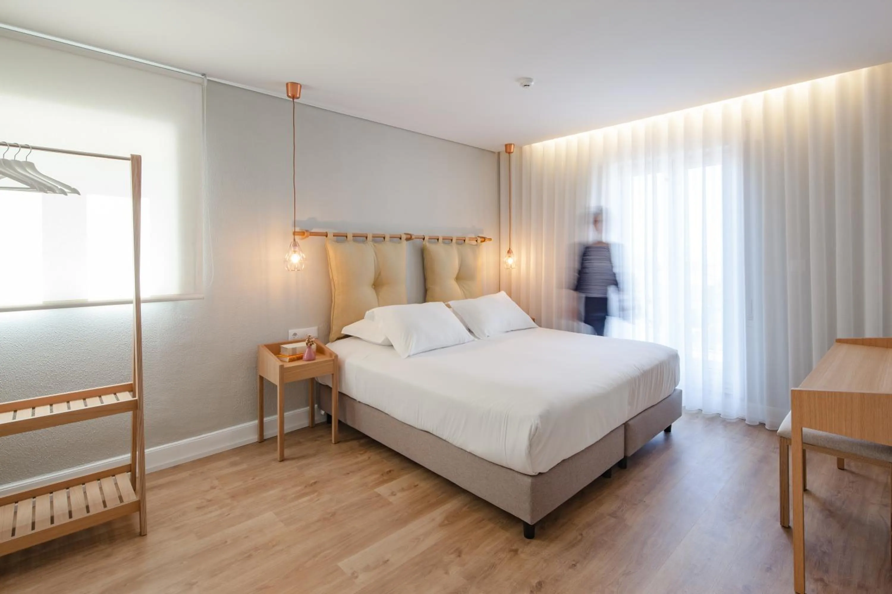 Bed in The Rex Hotel Porto