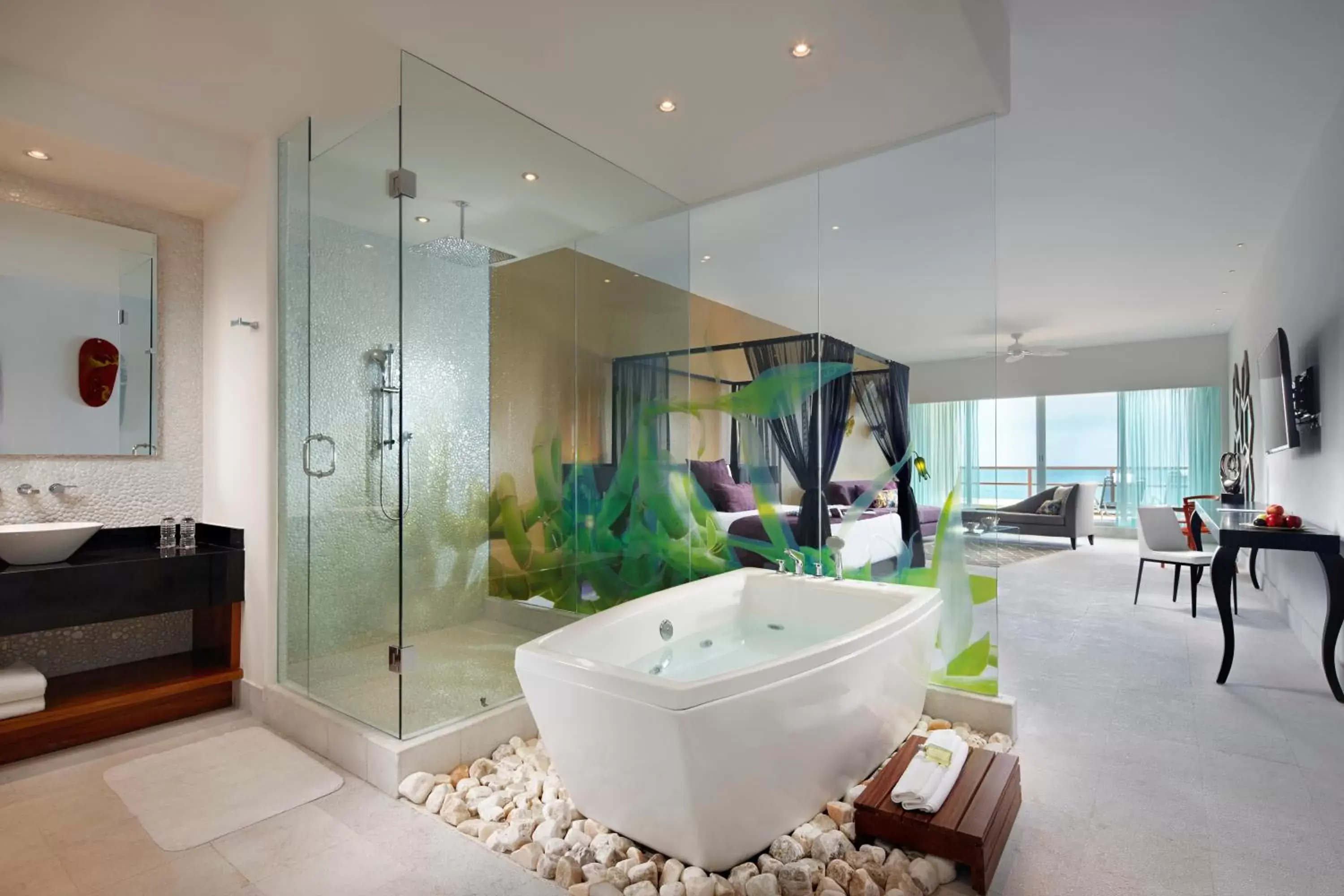 Bathroom in Senses Riviera Maya by Artisan - Optional All inclusive-Adults only