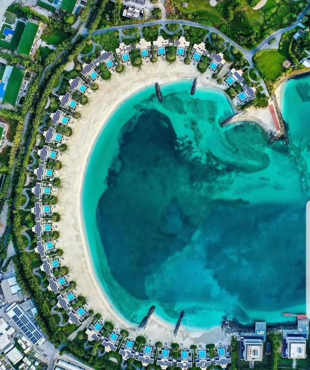 Bird's eye view, Bird's-eye View in Nurai Island, Saadiyat