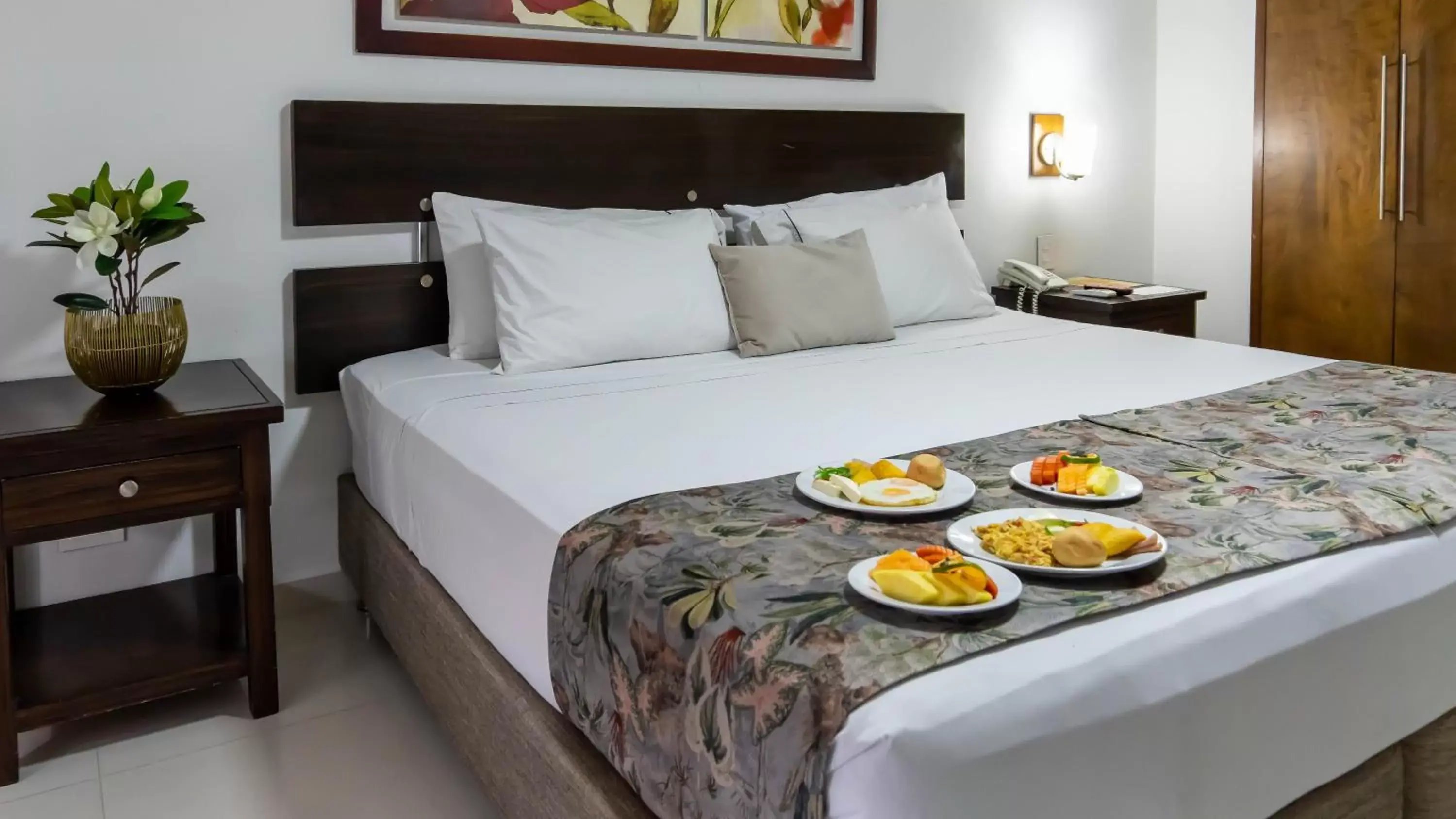 Bed in Hotel Arhuaco