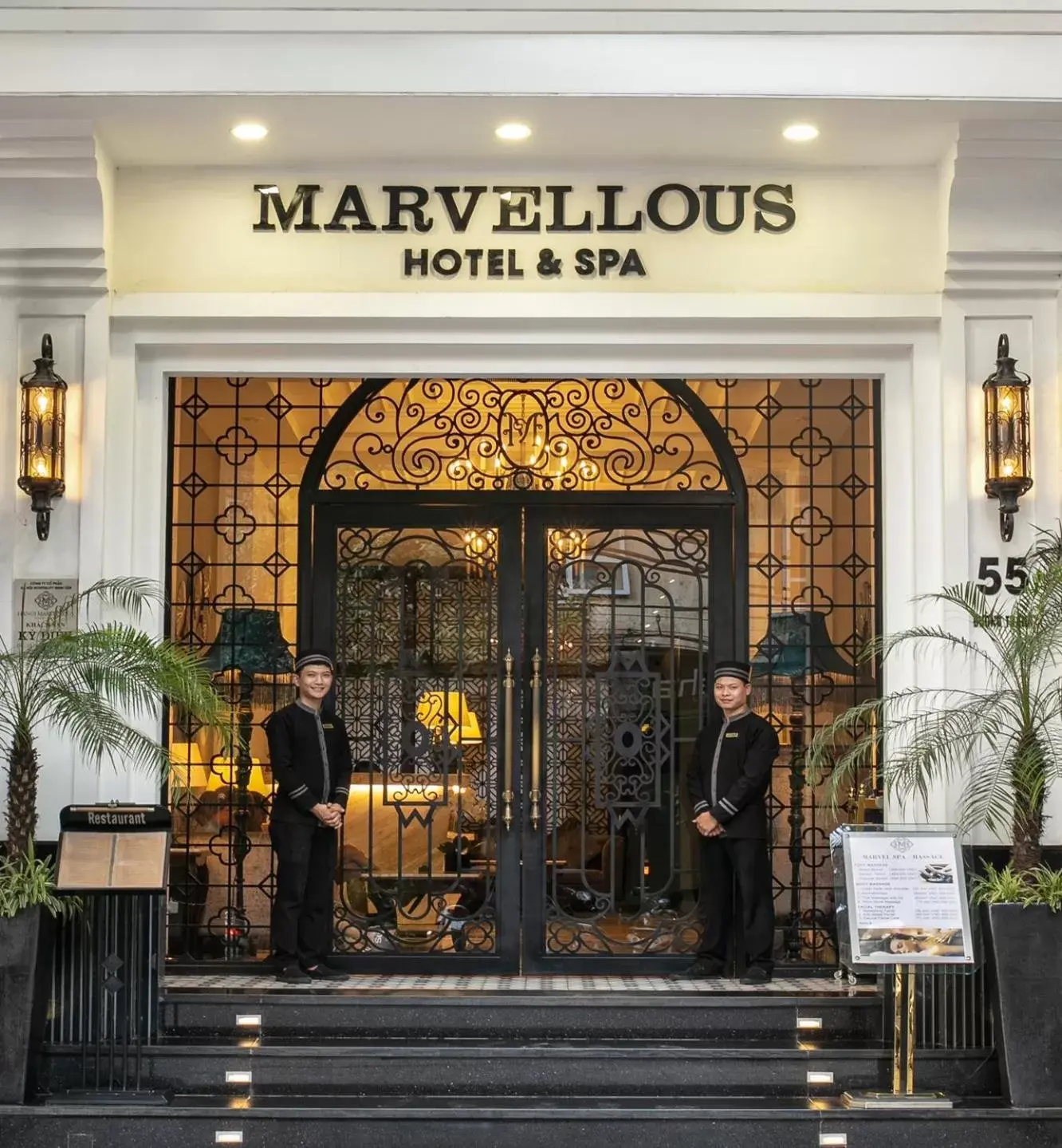 Facade/entrance in Hanoi Marvellous Hotel & Spa