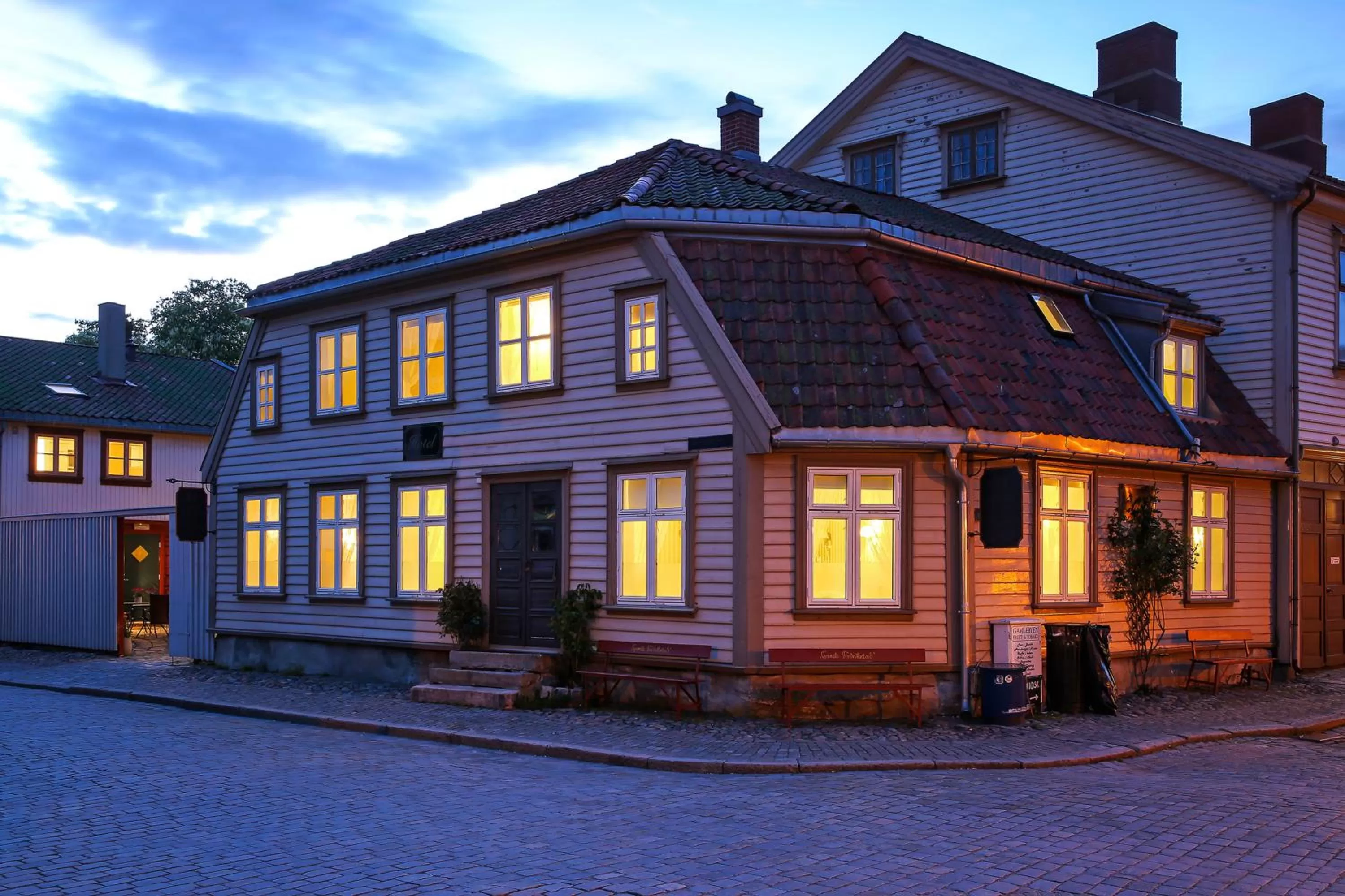 Property building in Gamlebyen Hotell - Fredrikstad