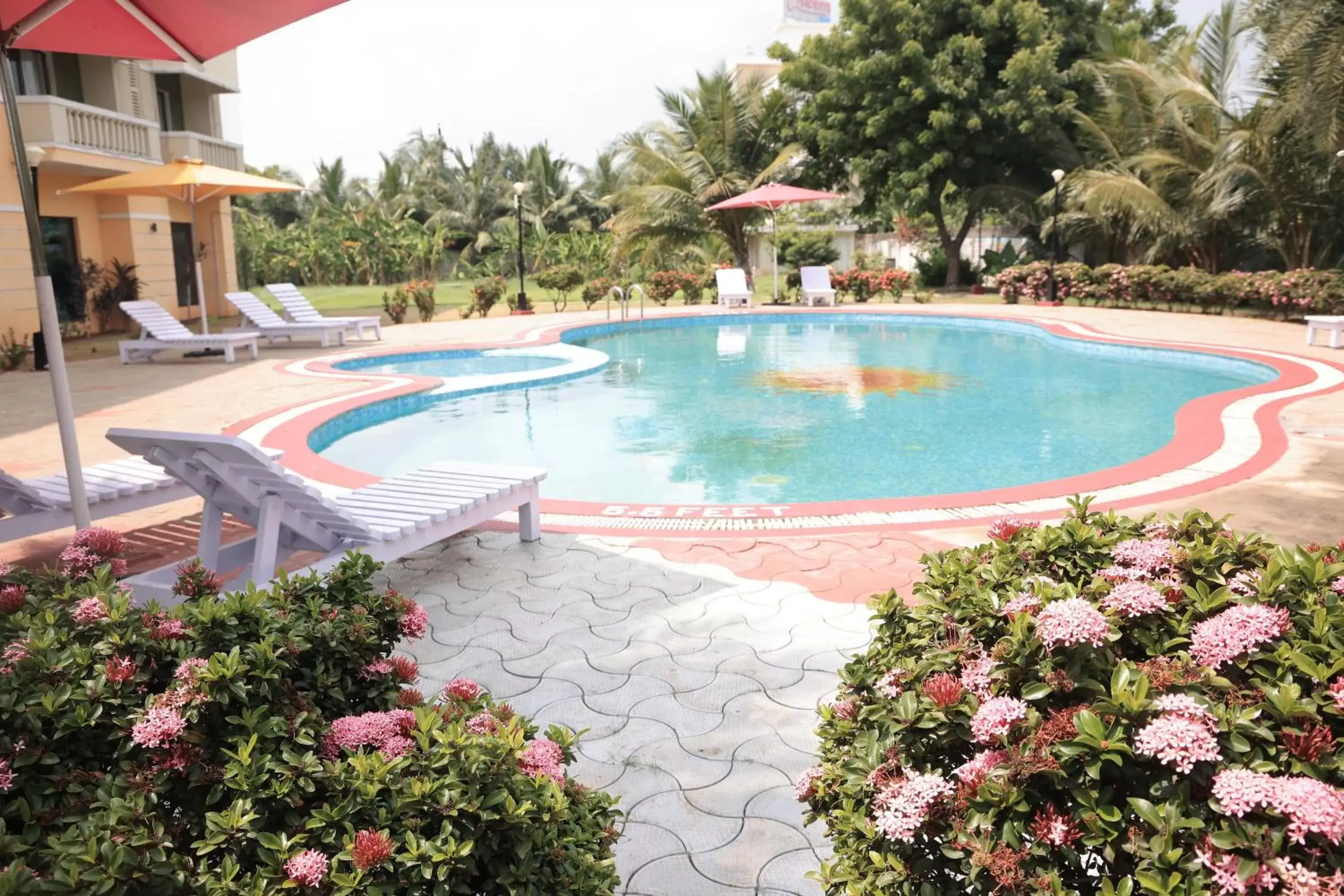 Swimming Pool in MGM Vailankanni