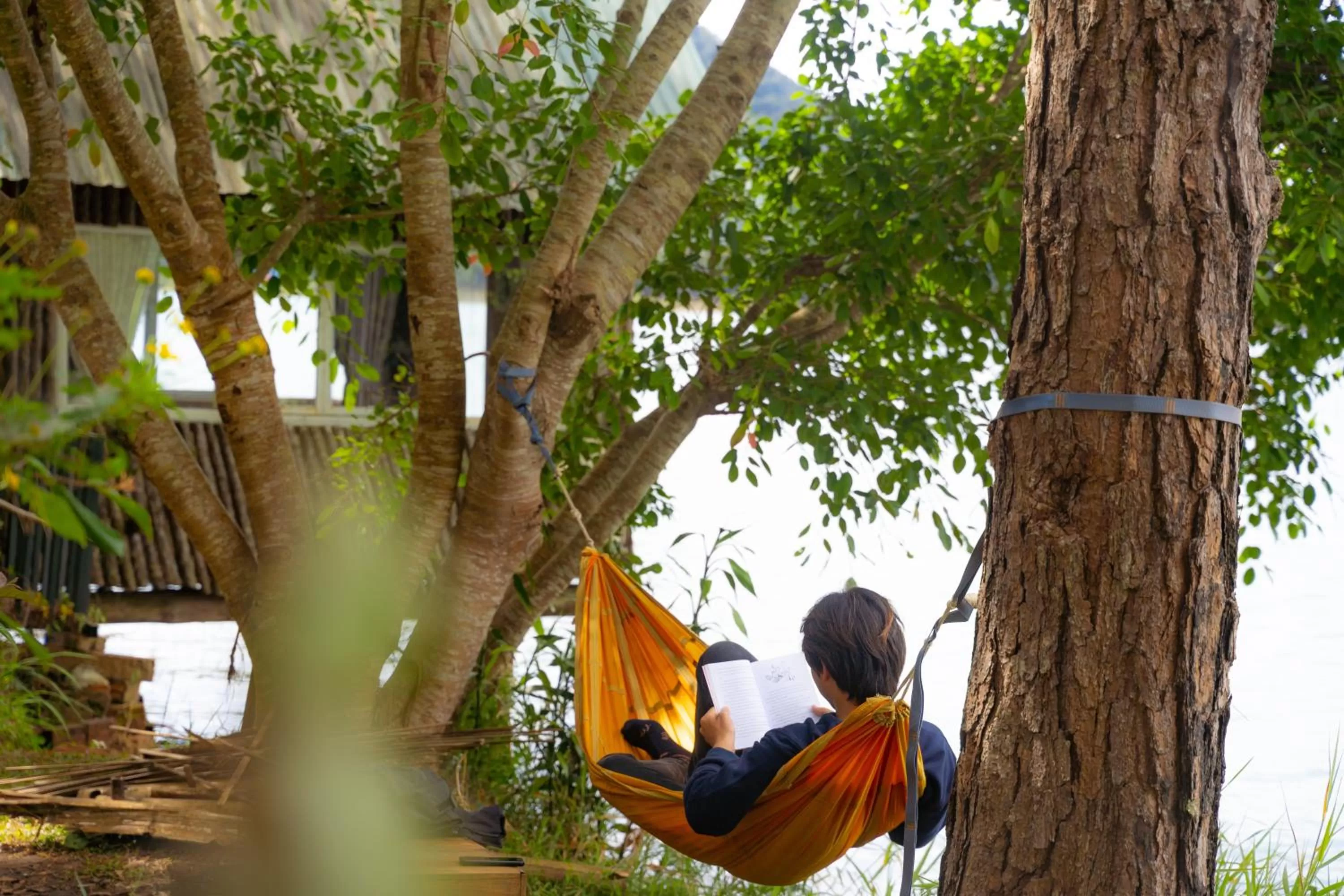 People in The Lake House Dalat
