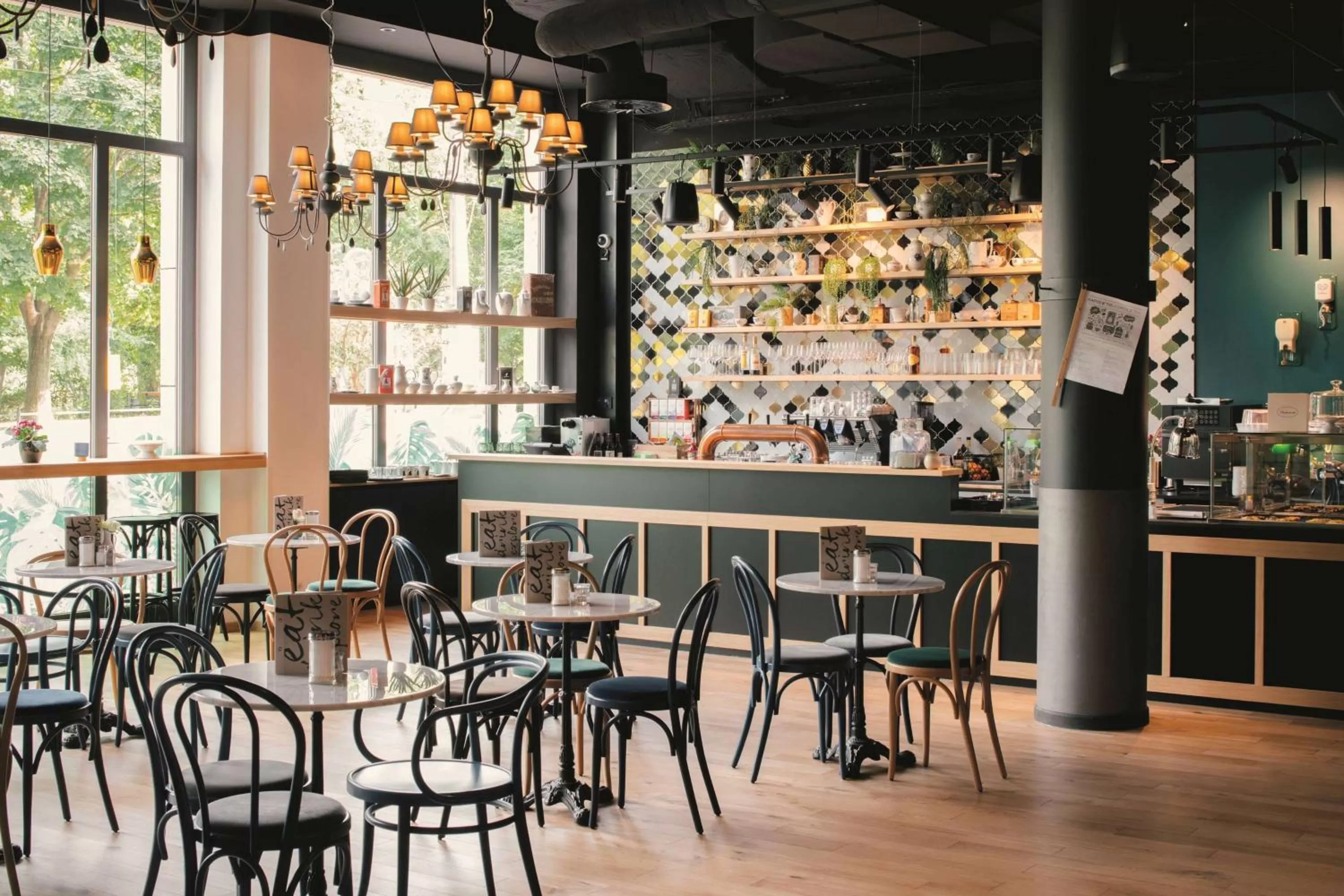 Restaurant/places to eat in Vienna House Easy by Wyndham Leipzig