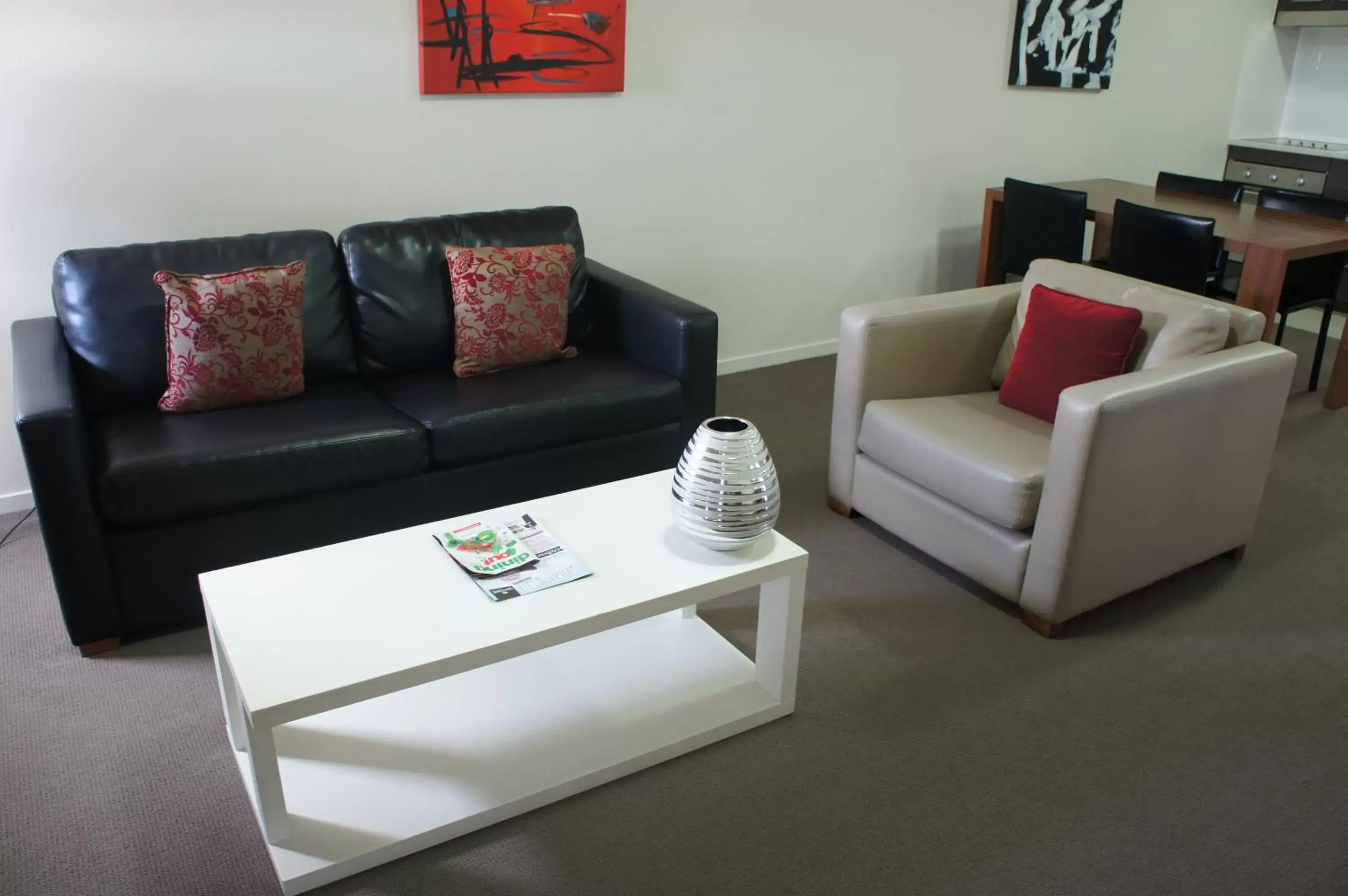 Living room, Seating Area in Quest Chermside