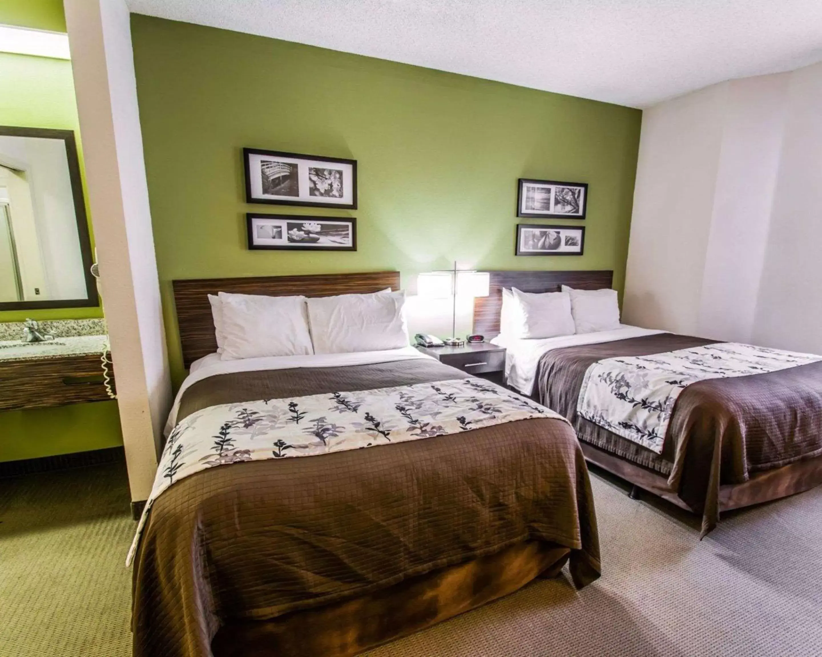 Bedroom, Bed in Sleep Inn Port St Lucie at PGA Village Bedroom, Bed in Sleep Inn Port St Lucie at PGA Village