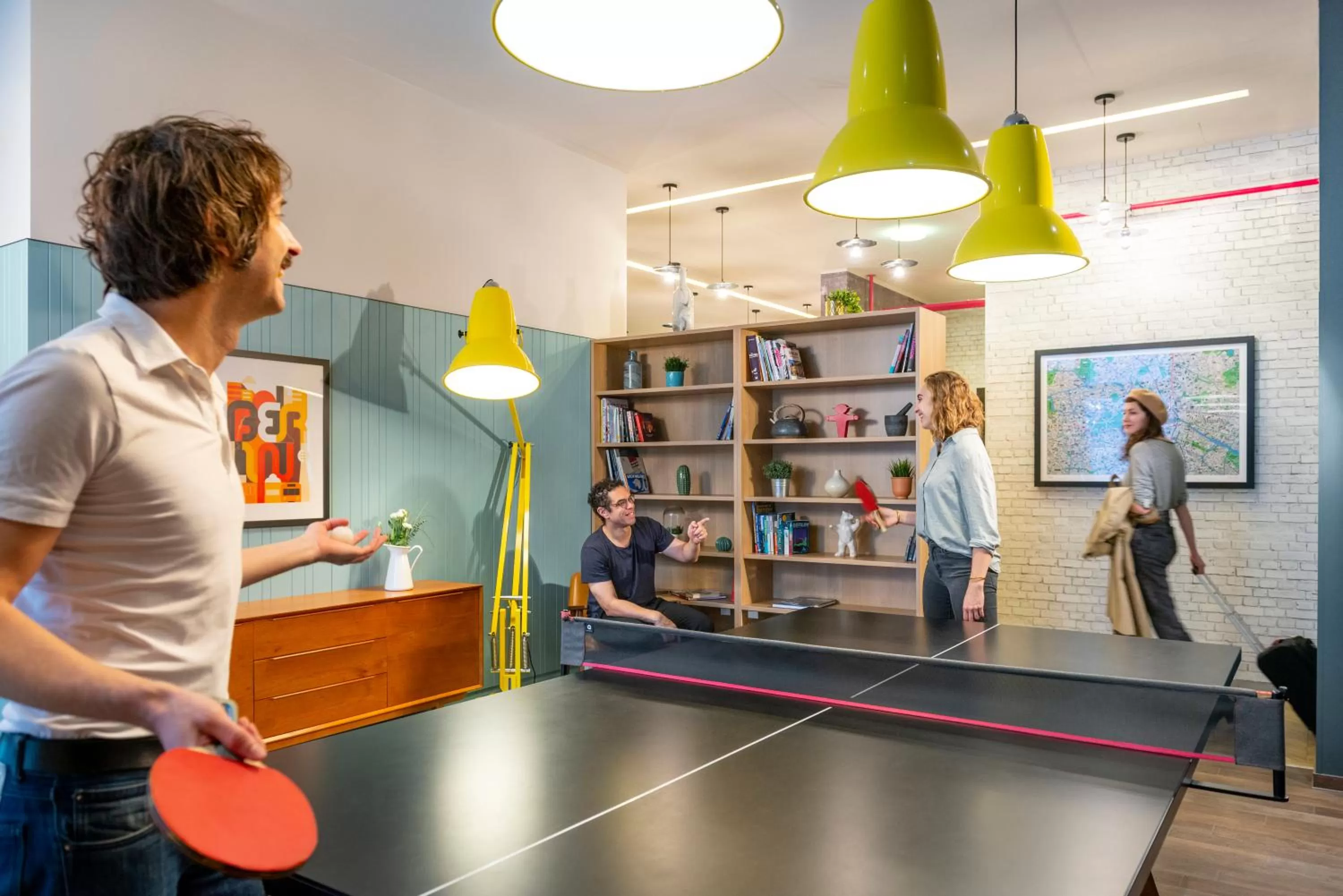 Table tennis in Aparthotel Adagio Berlin Kurfürstendamm