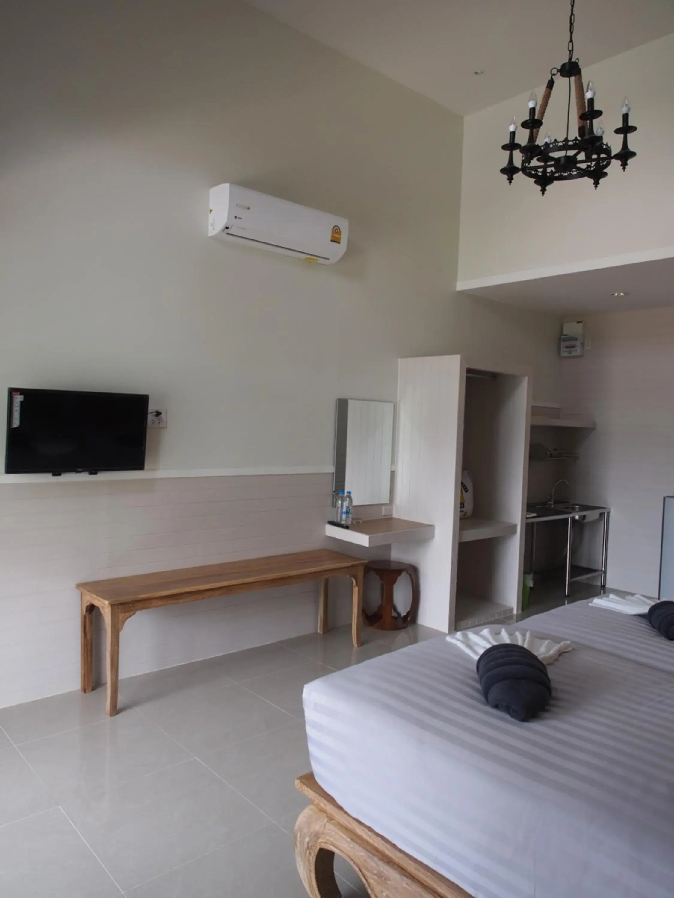 Bedroom, TV/Entertainment Center in My Home Lantawadee Resort