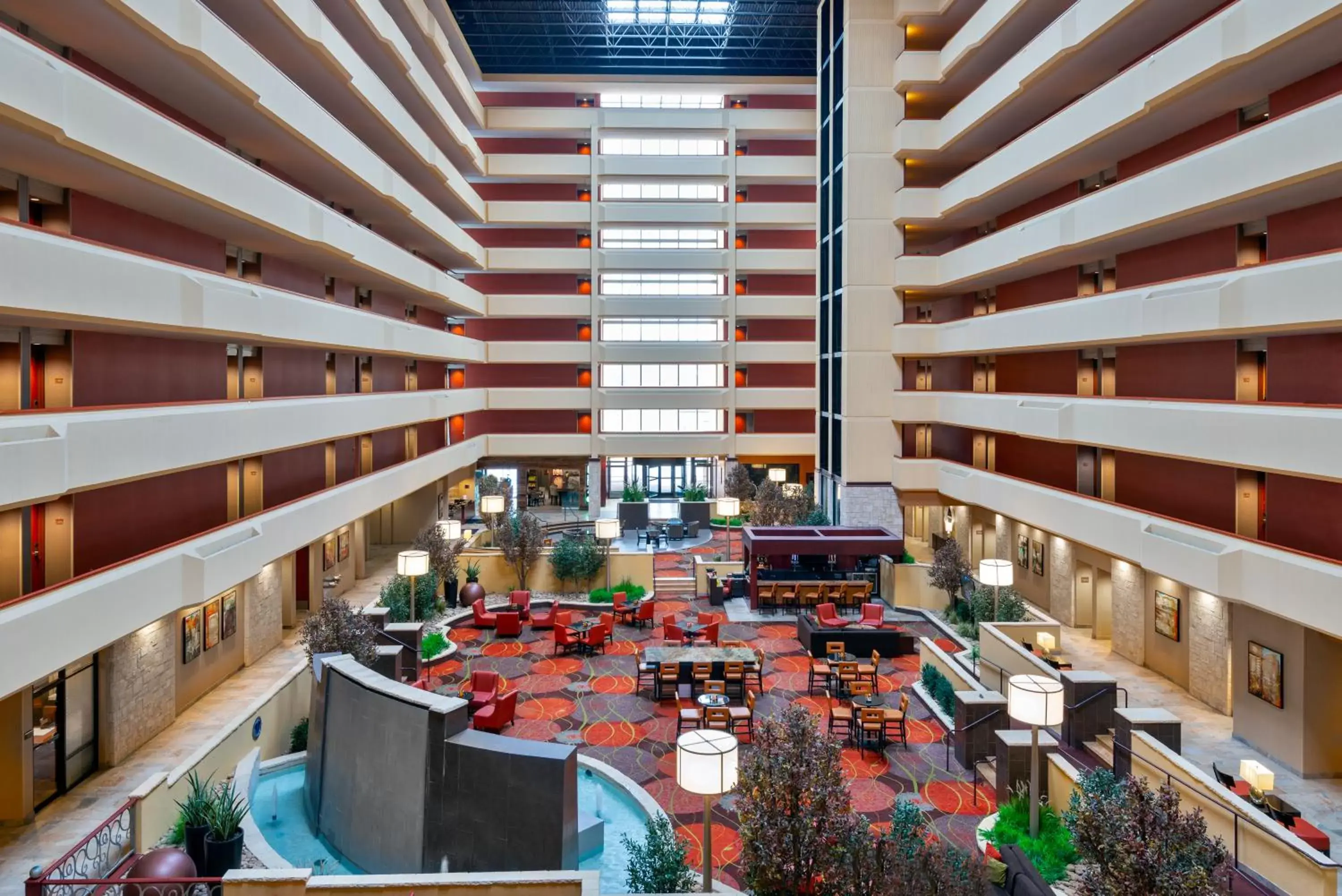 Lobby or reception in University Plaza Hotel