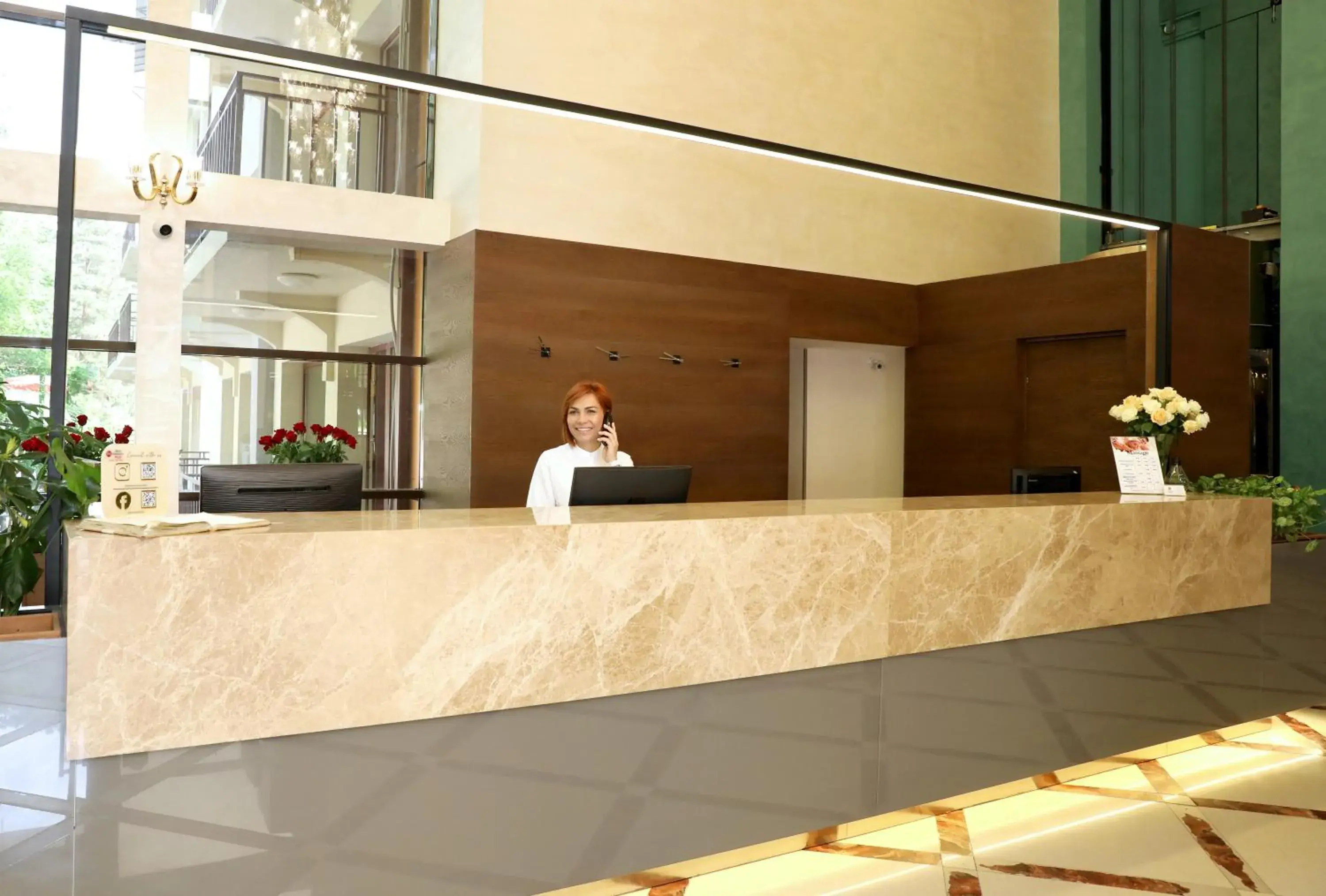 Lobby or reception in Best Western Plus Paradise Hotel Dilijan