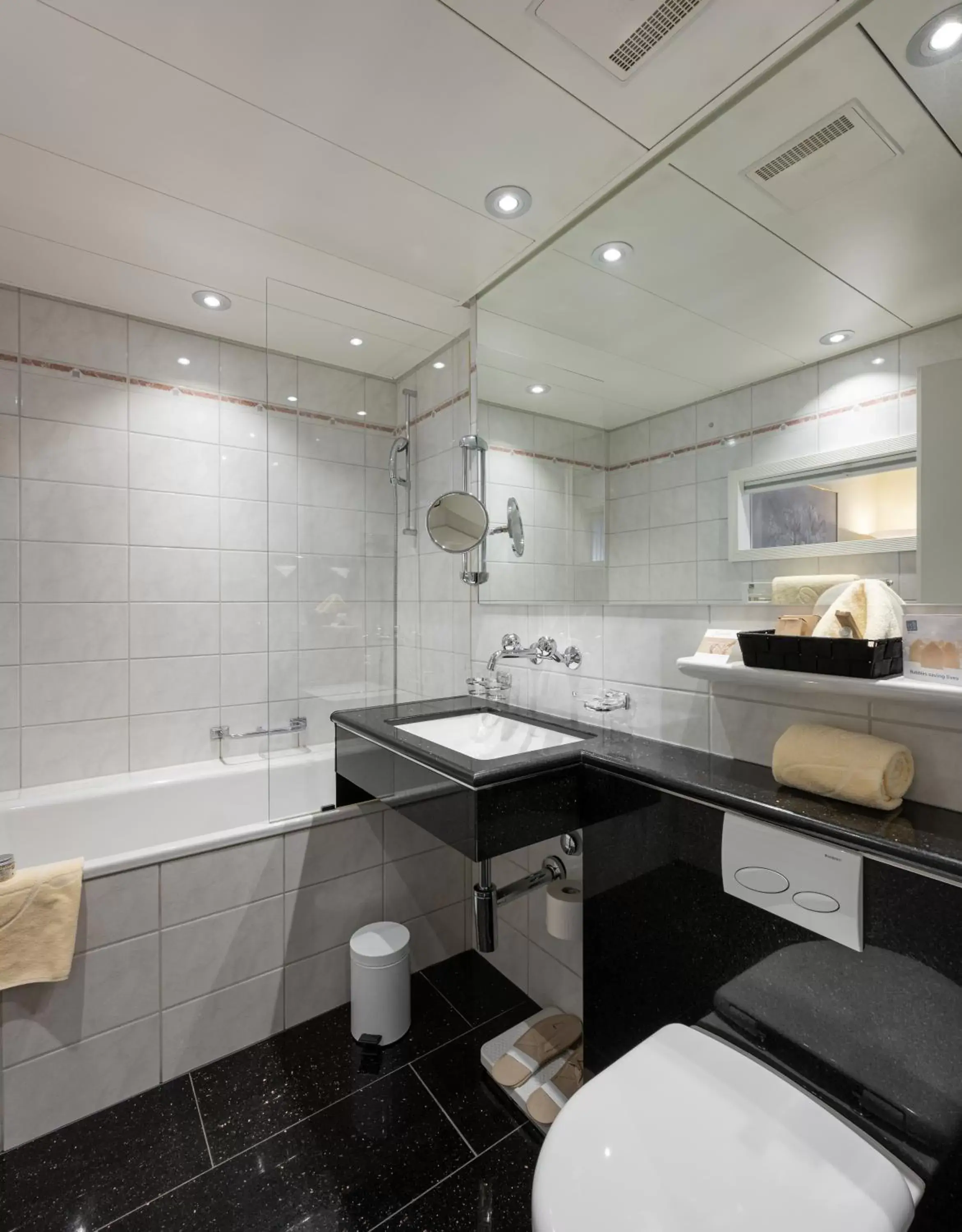 Bathroom in GAIA Hotel Basel - the sustainable 4 star hotel