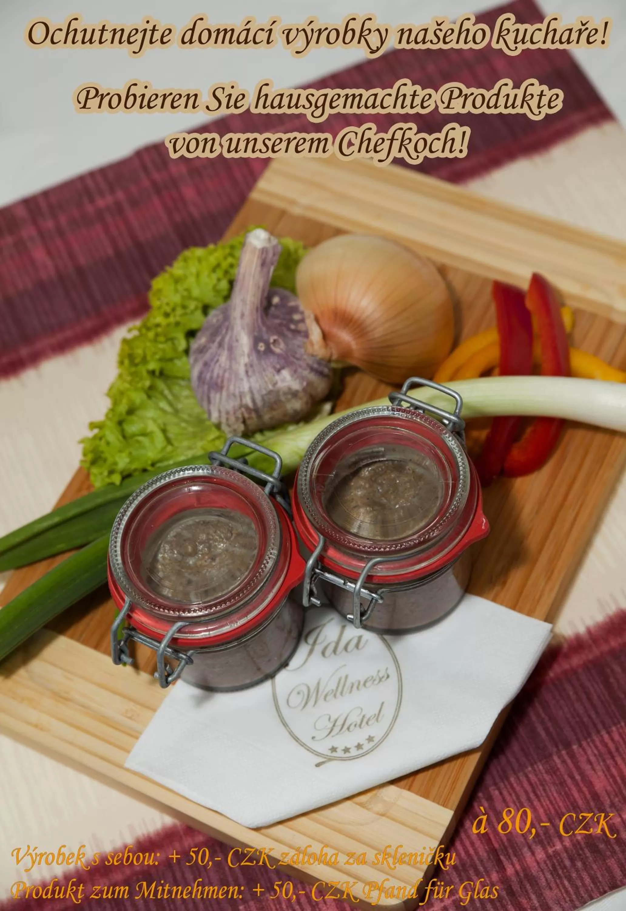 Food in Wellness Hotel Ida