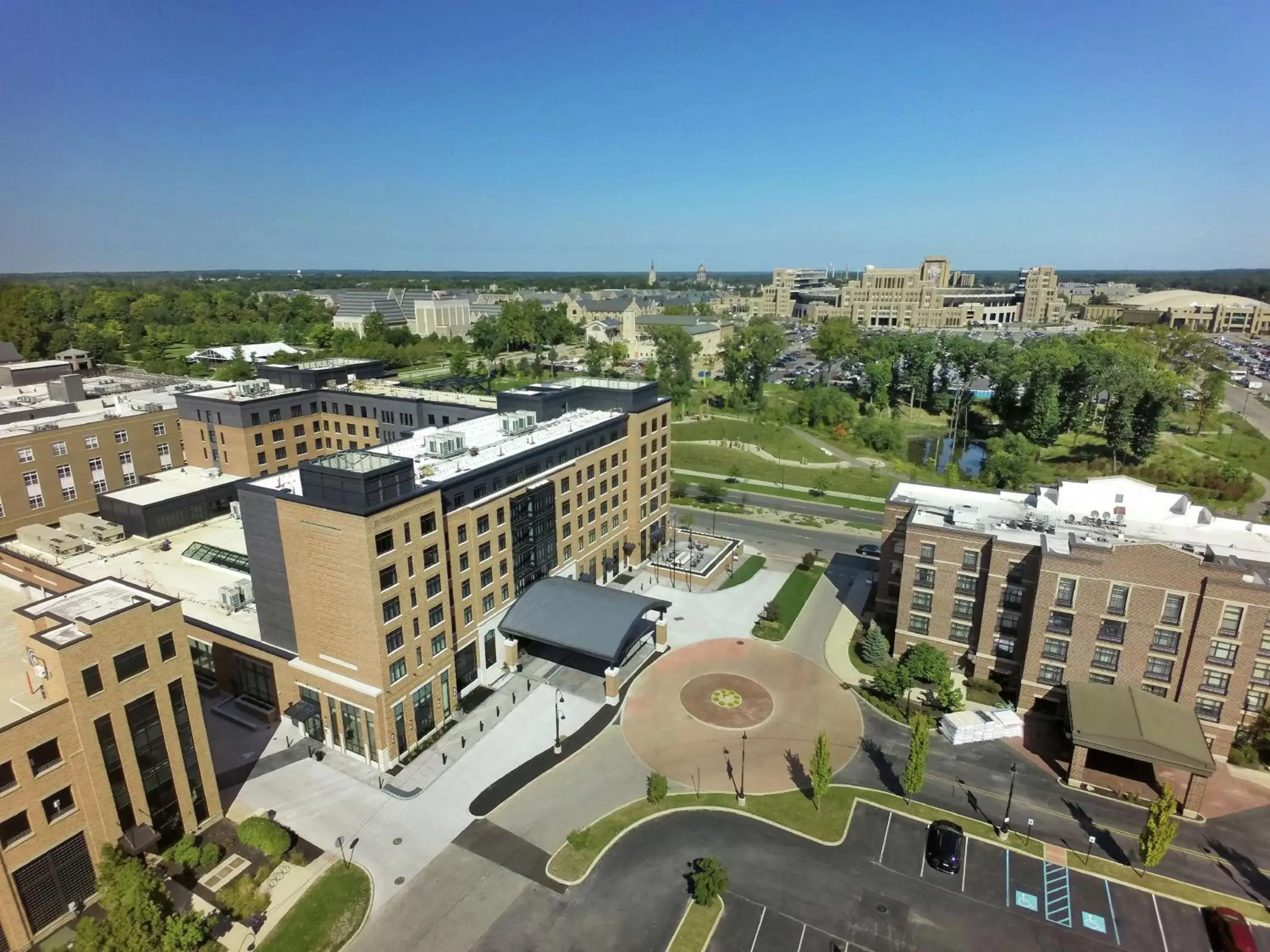 Property building, Bird's-eye View in Embassy Suites by Hilton South Bend