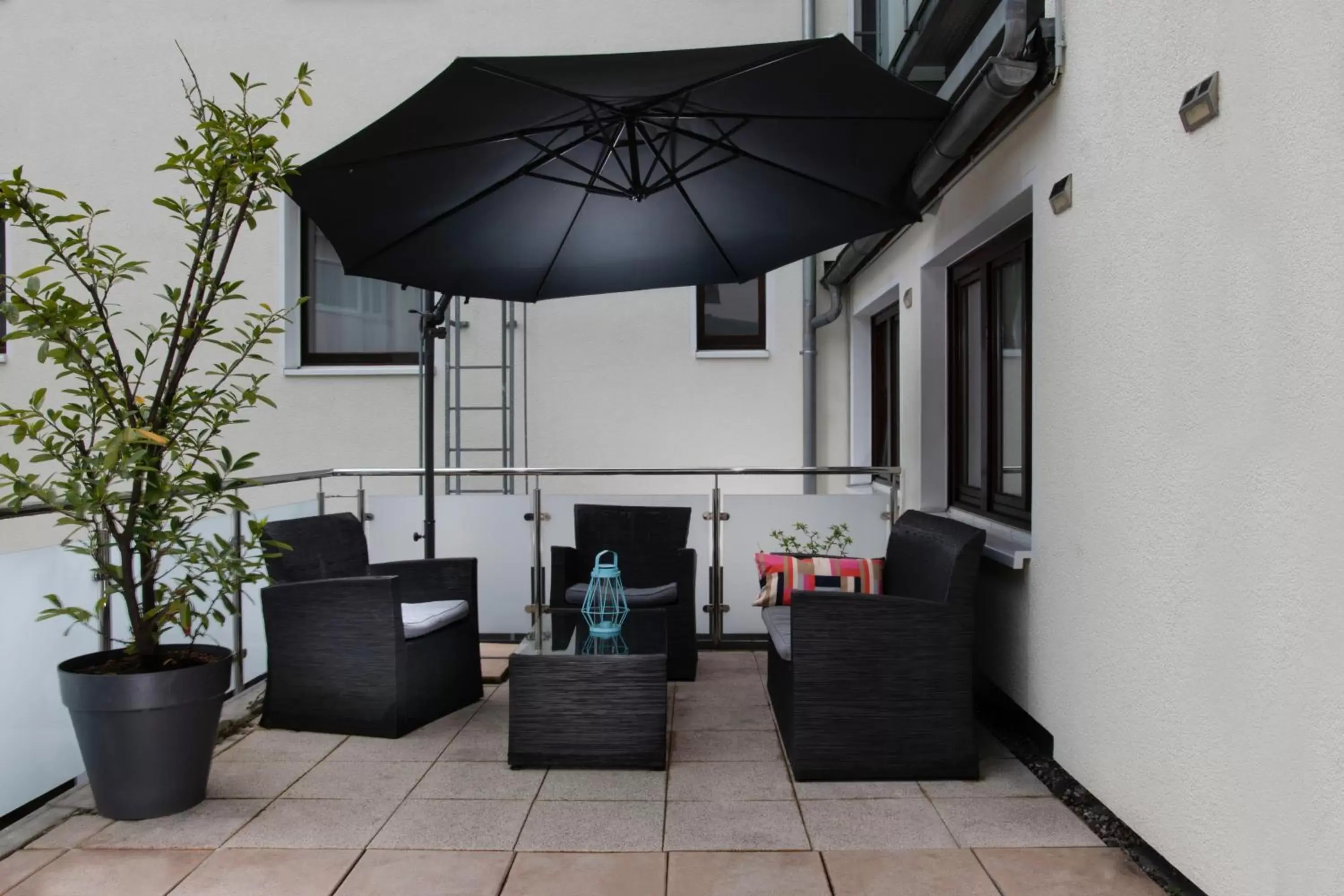 Balcony/Terrace in Gute Hoffnung Hotel Pforzheim