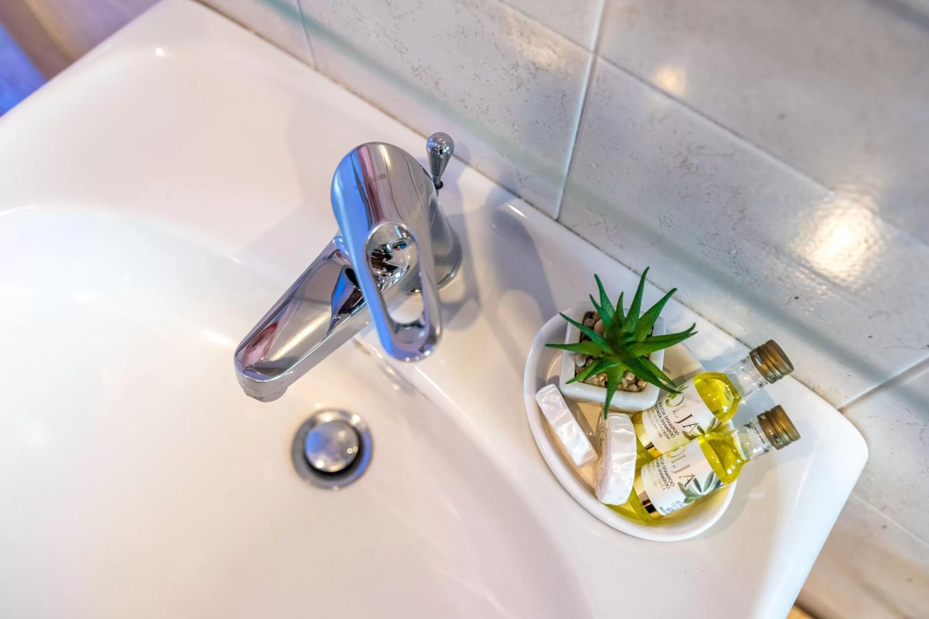 Shower in Villa Rocla guest house Pompei