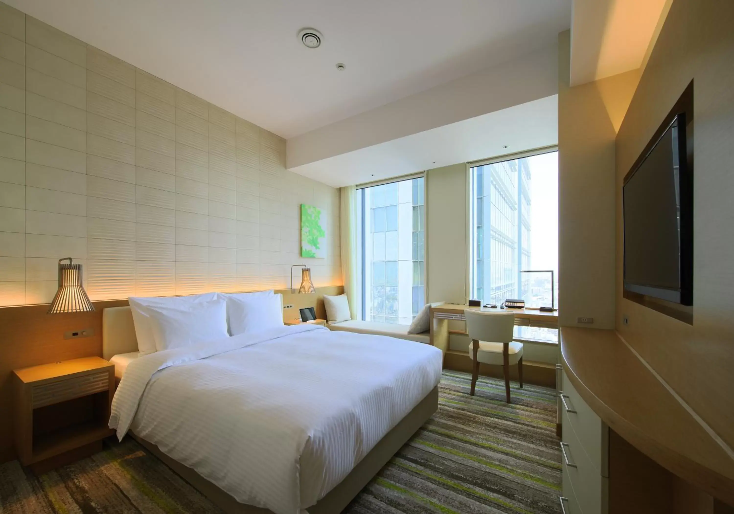Photo of the whole room, Bed in Nagoya JR Gate Tower Hotel