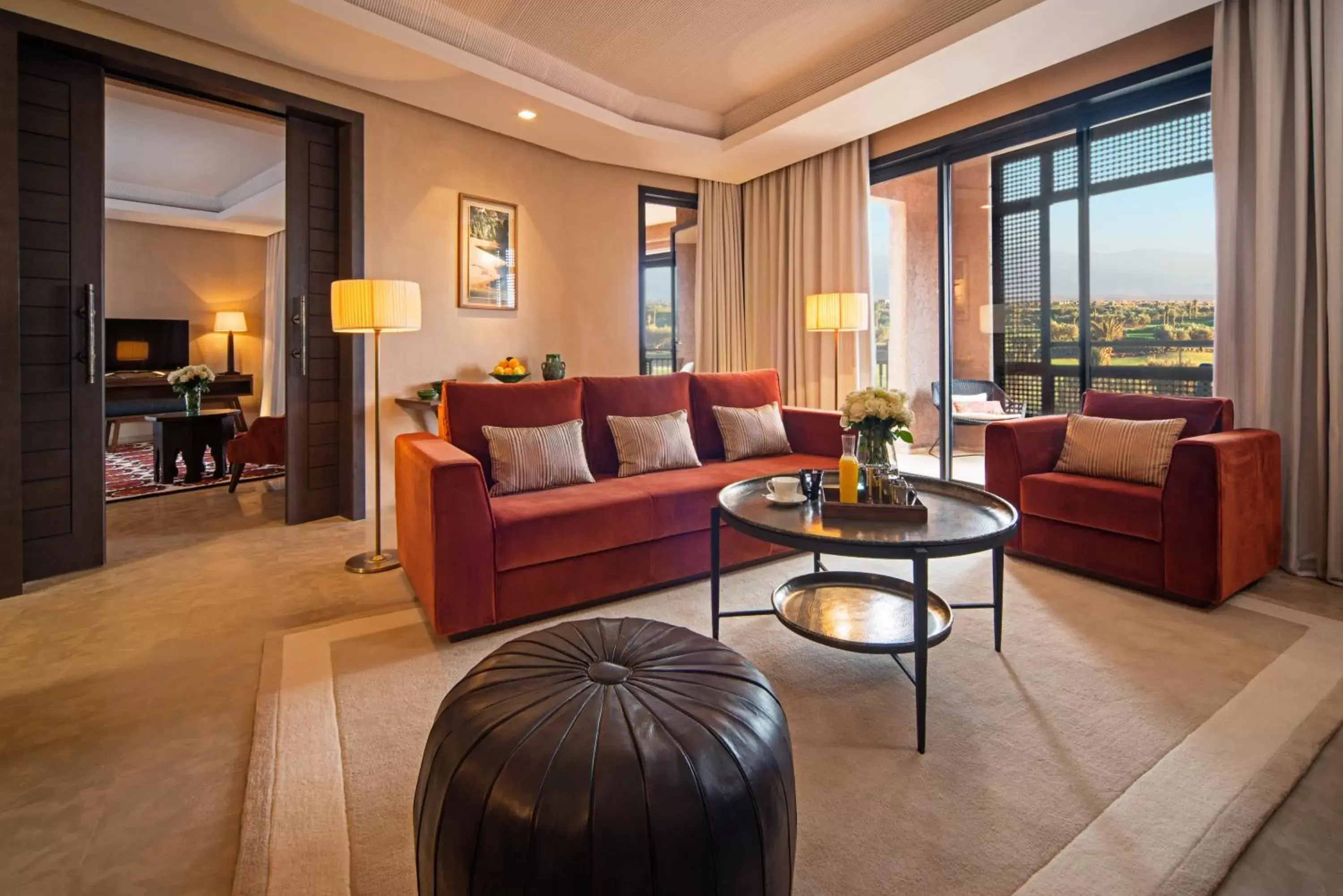 Living room, Seating Area in Fairmont Royal Palm Marrakech