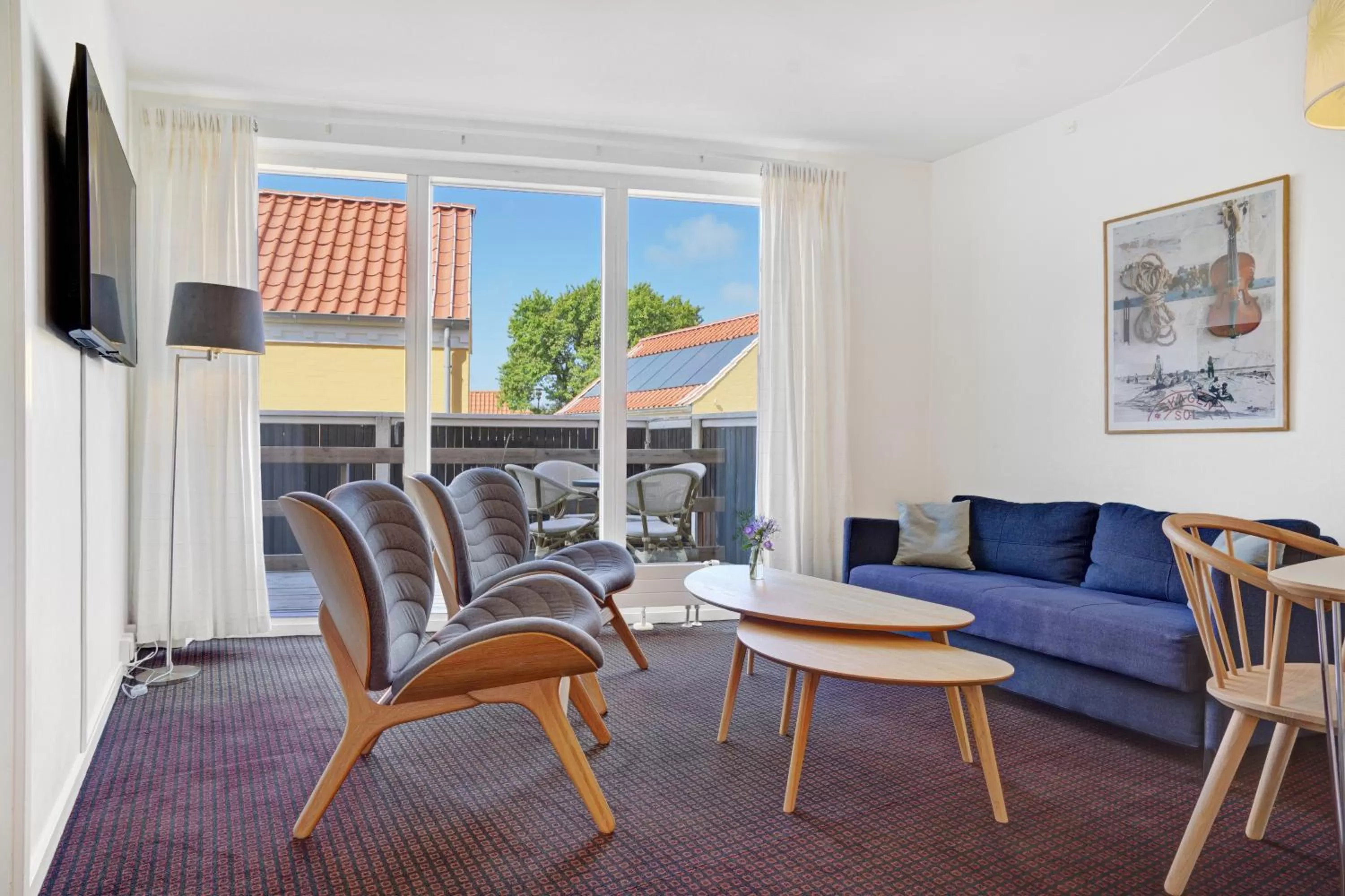 Balcony/Terrace in Skagen Harbour Hotel