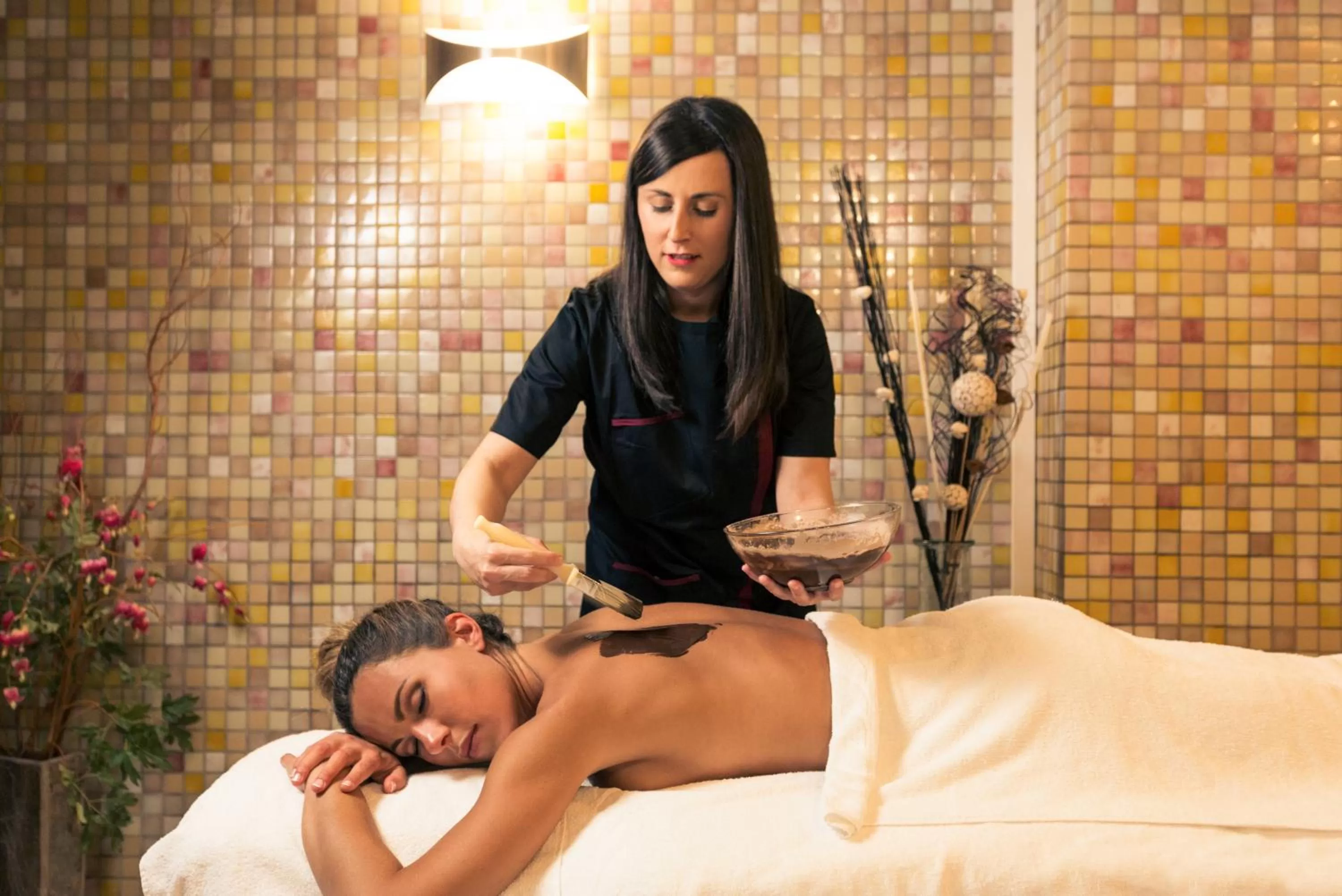 Spa and wellness centre/facilities in Hotel Mercure Jardines de Albia