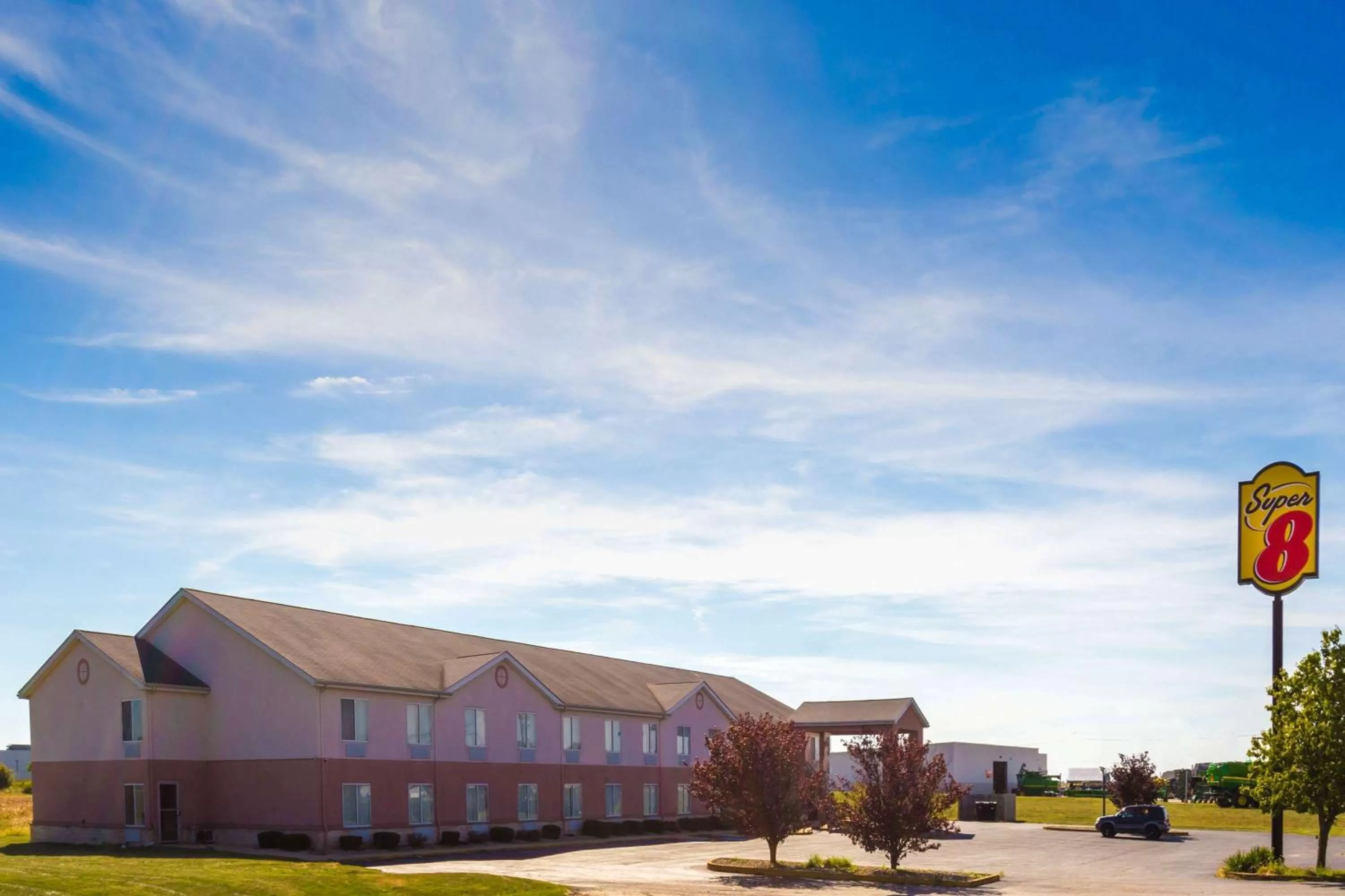 Property building in Super 8 by Wyndham Frankfort IN