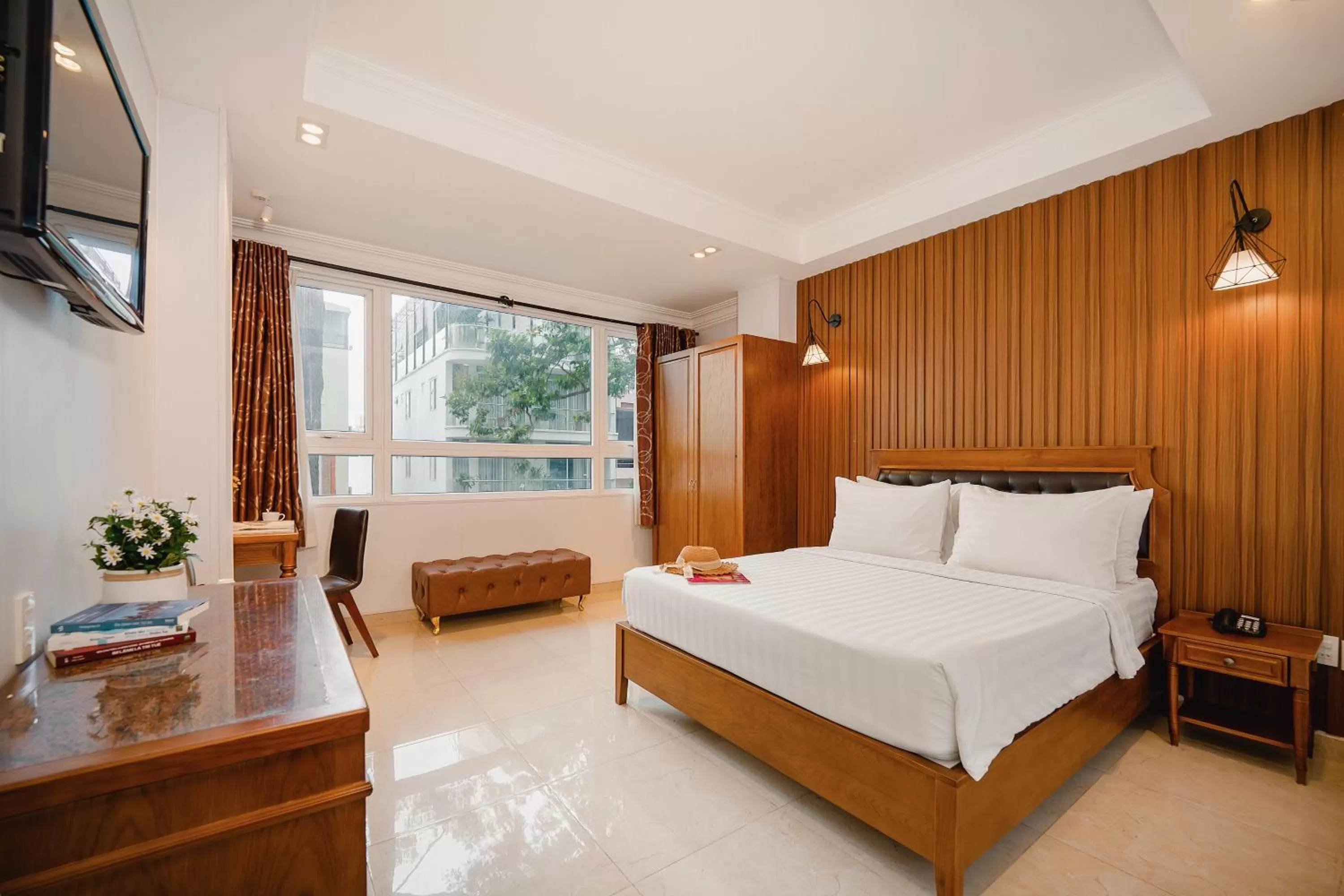 Bedroom in Tuong Vy Ben Thanh Hotel
