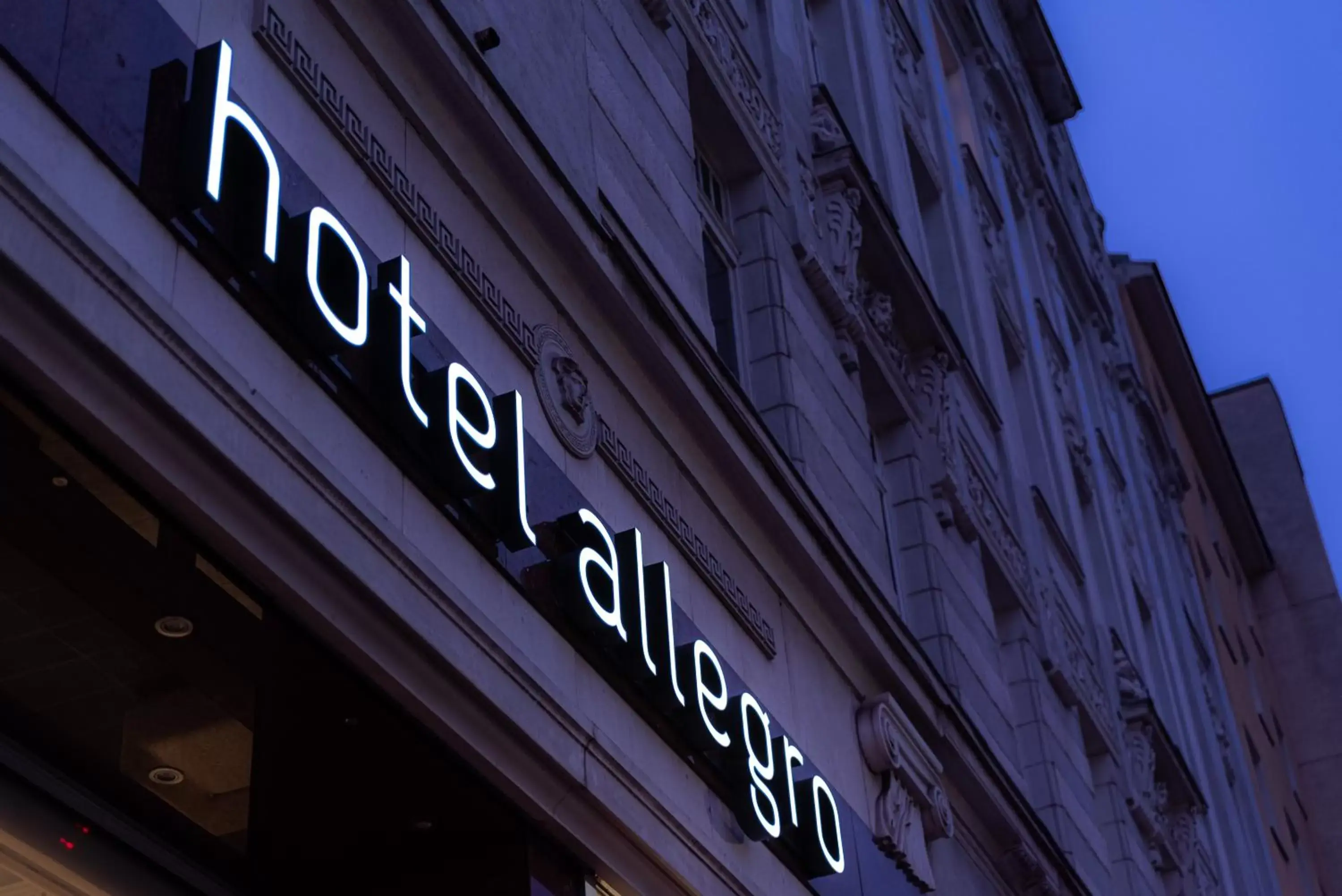 Facade/entrance in Hotel Allegro Wien