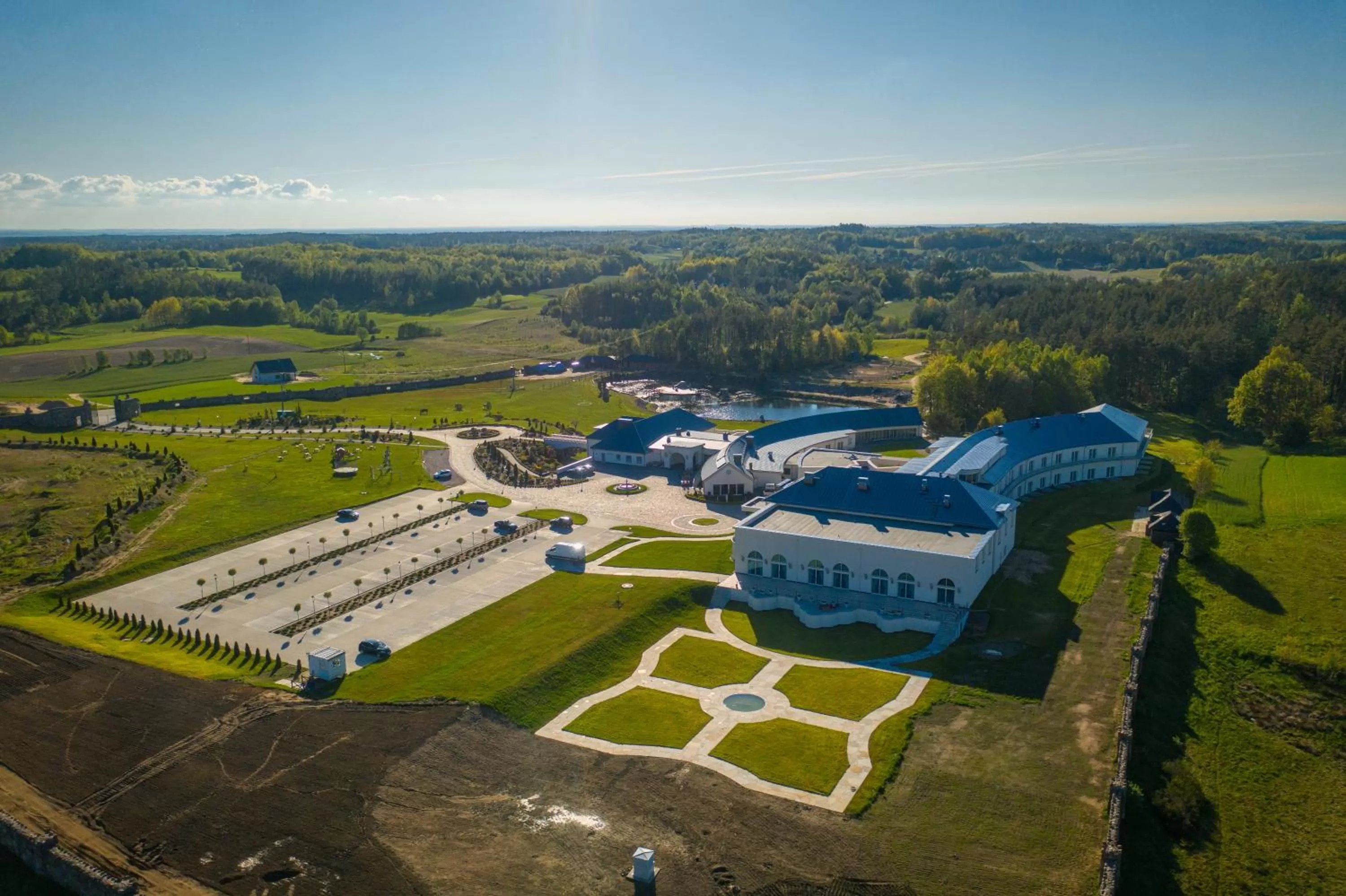 Garden view in Hotel Kiston