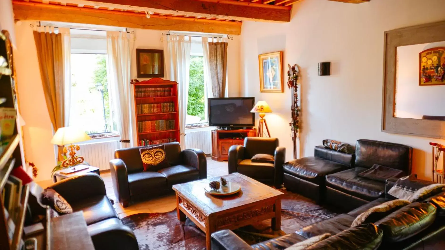 Living room, Seating Area in Domaine du Manoir