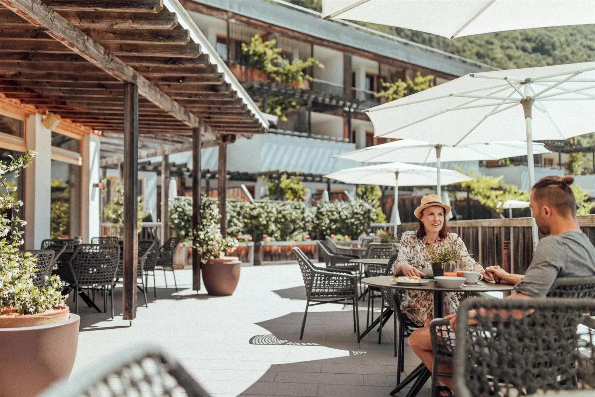 Balcony/Terrace, Restaurant/Places to Eat in Das Biorefugium Theiner’s Garten