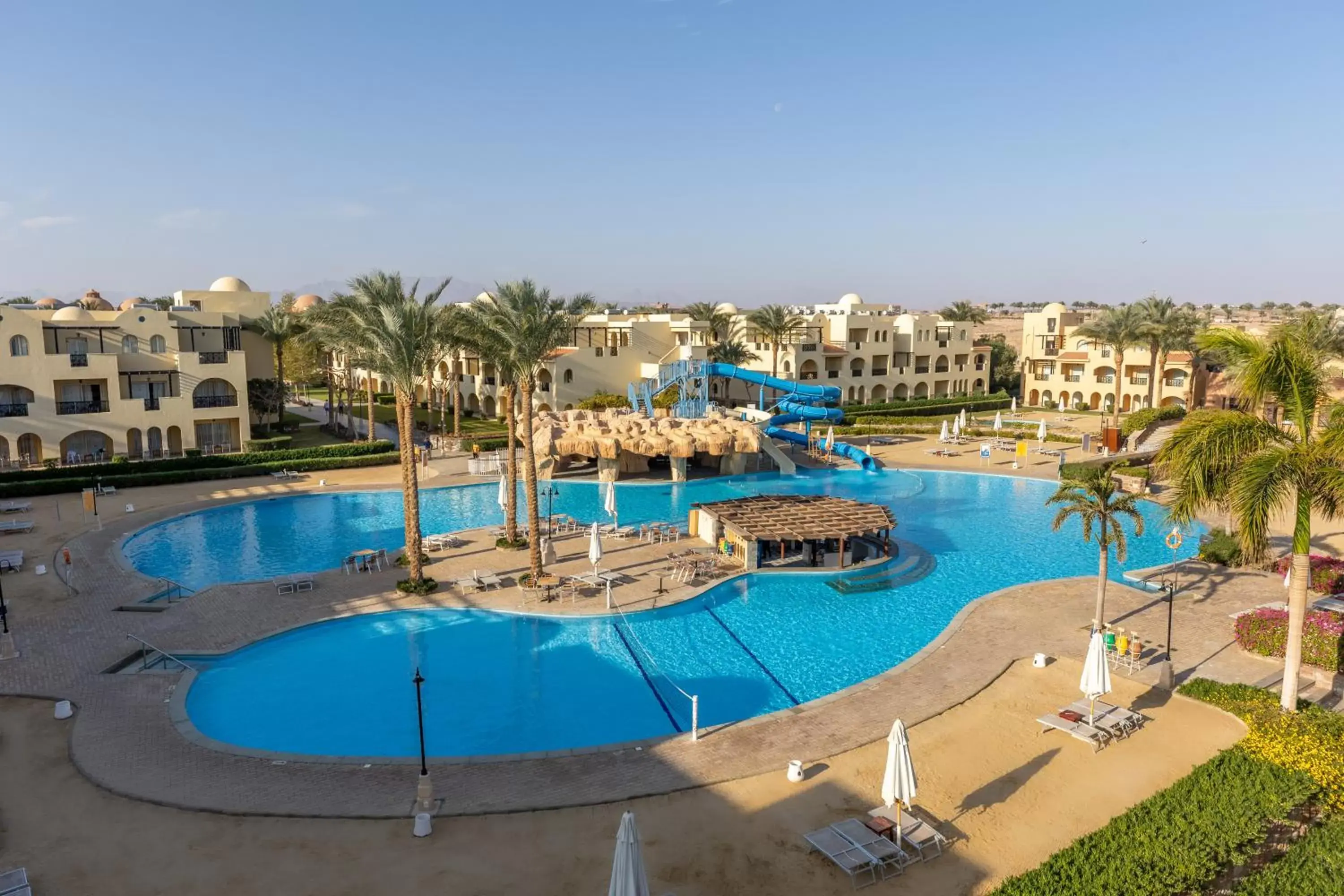 Pool View in Stella Gardens Resort & Spa, Makadi Bay