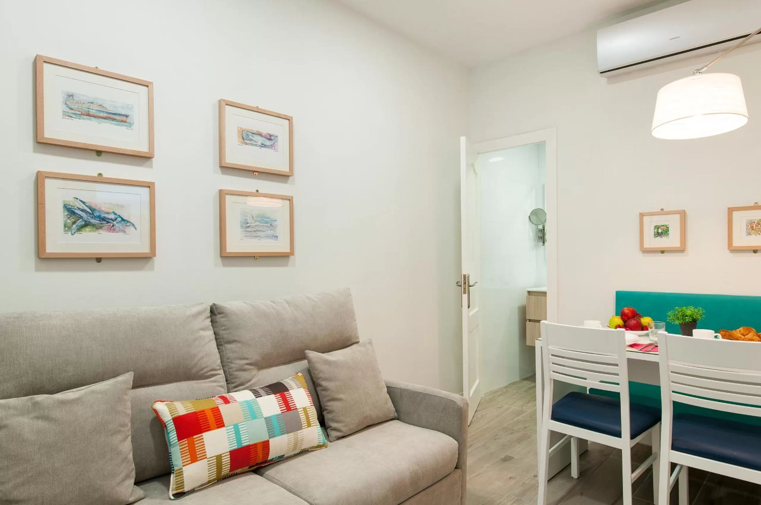 Living room in Hotel Apartamento Bajamar