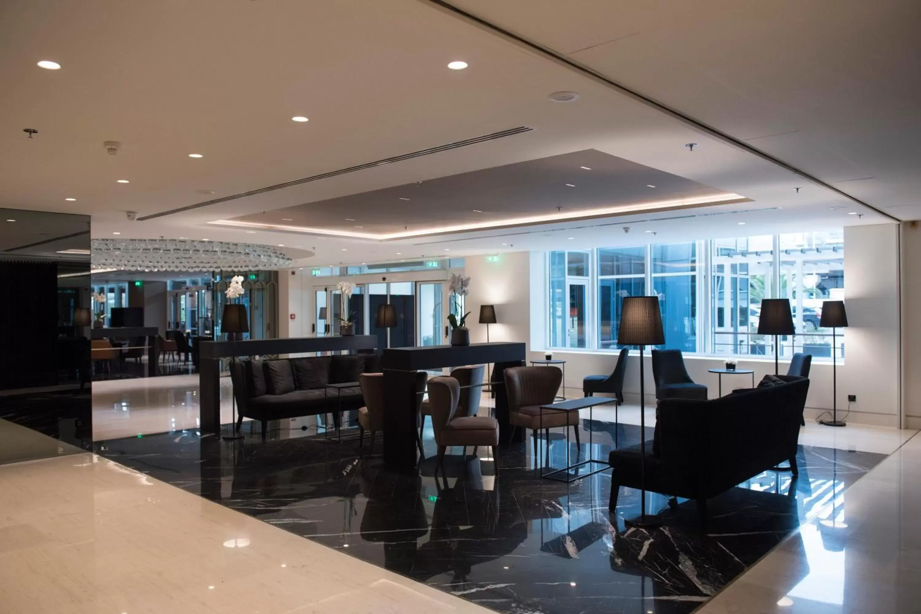 Lobby or reception, Restaurant/Places to Eat in Sofitel Athens Airport