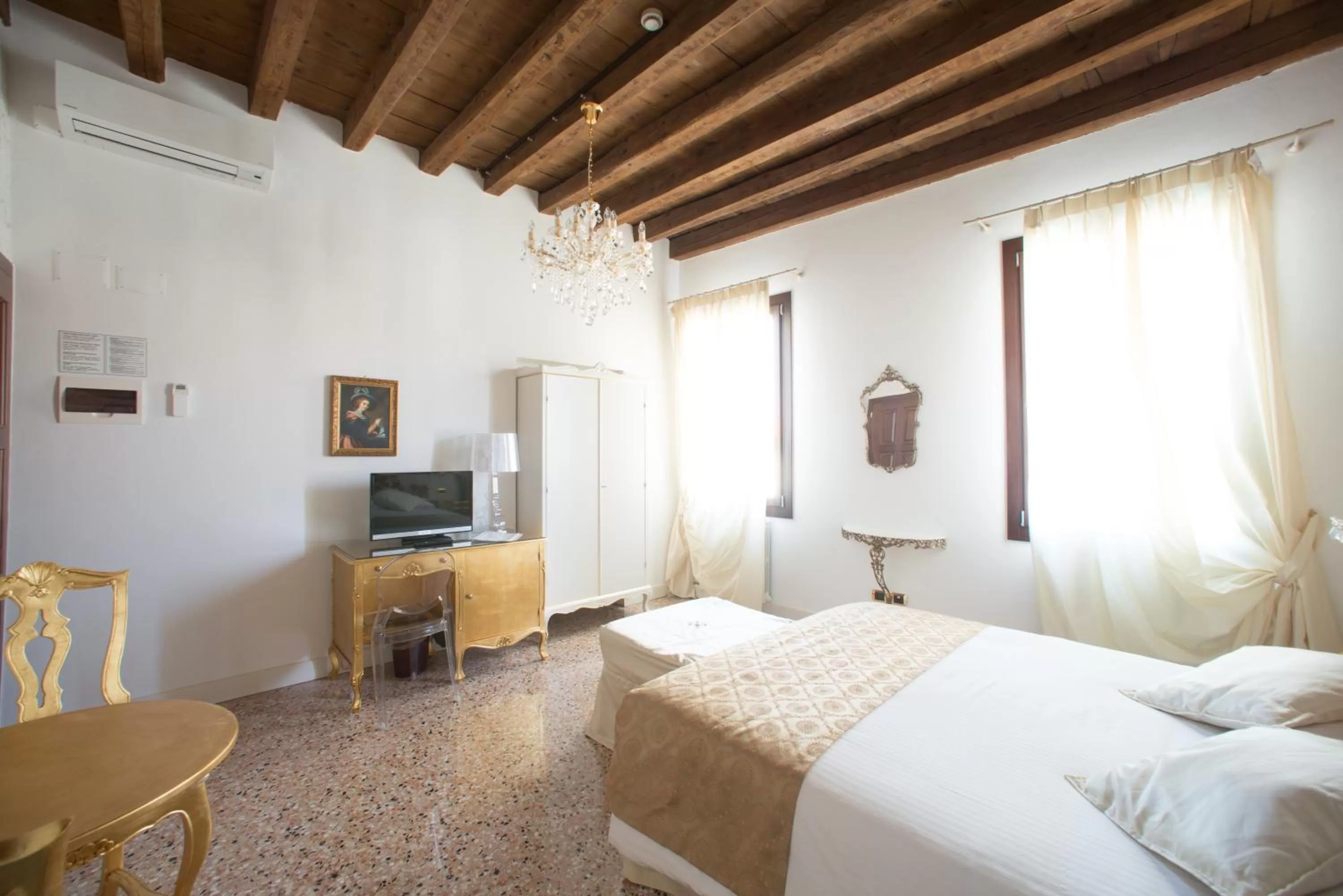 Bed in Villa Gasparini