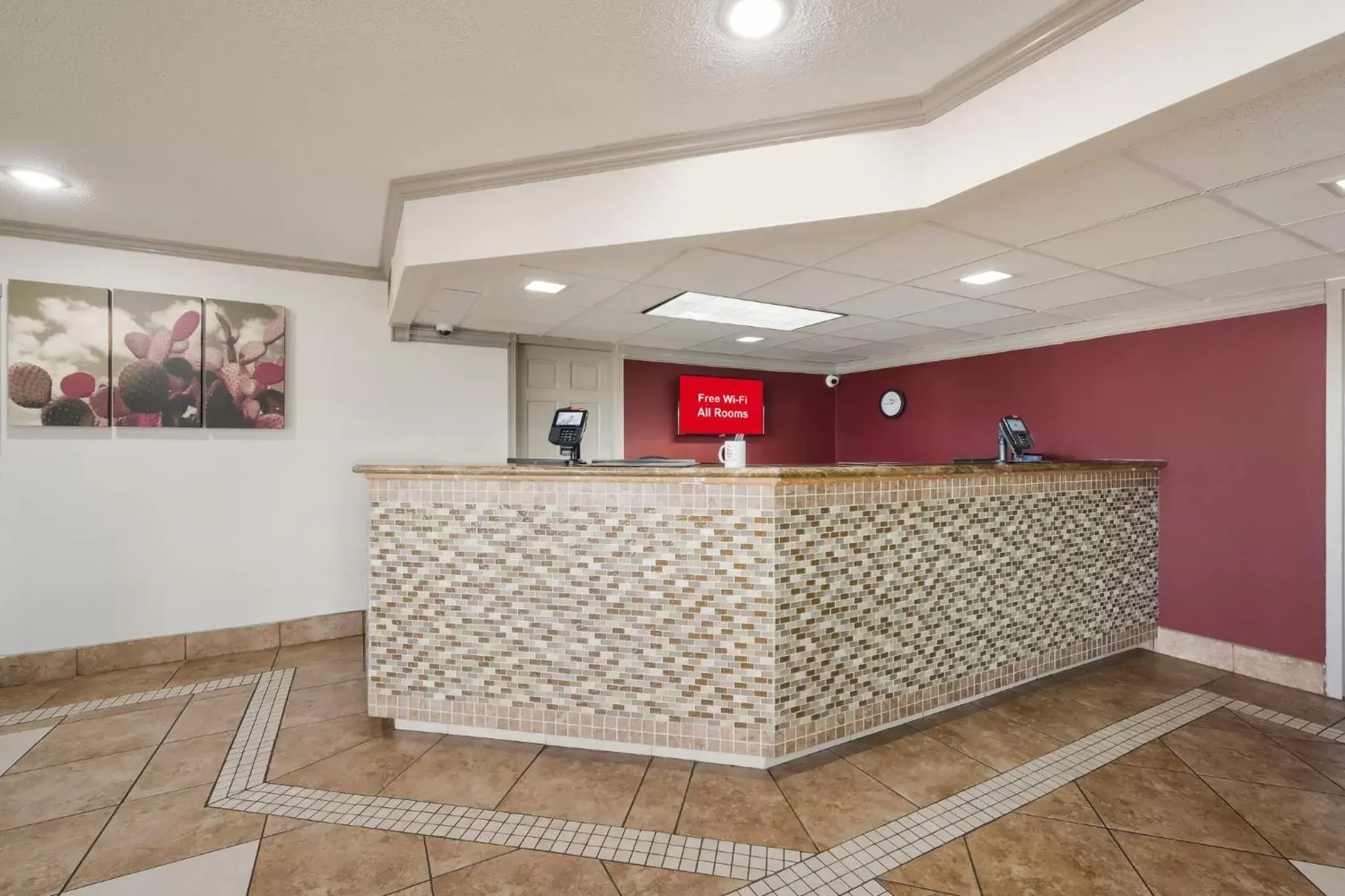 Lobby or reception, Lobby/Reception in Red Roof Inn College Station